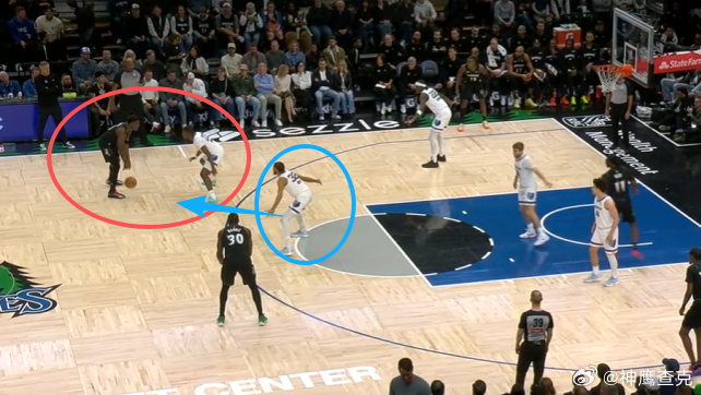 狼王！爱德华兹爆砍41+6+5率队取胜！解析vs灰熊进攻表现&技术战术细节123