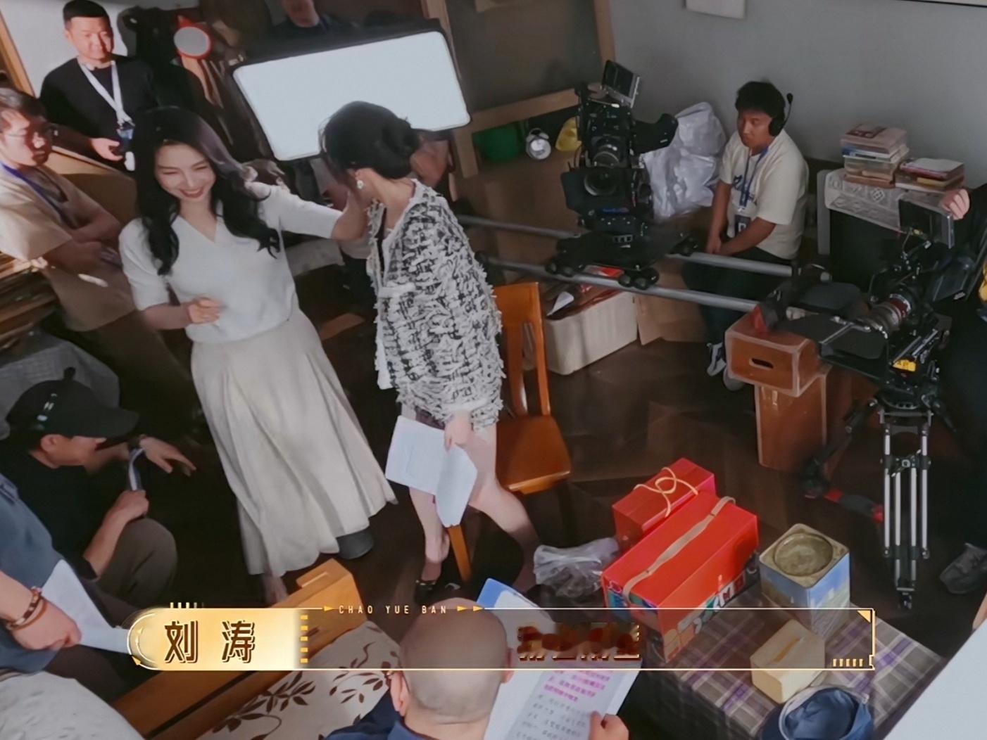 刘涛这个“我在隔壁”是在隔壁拍广告