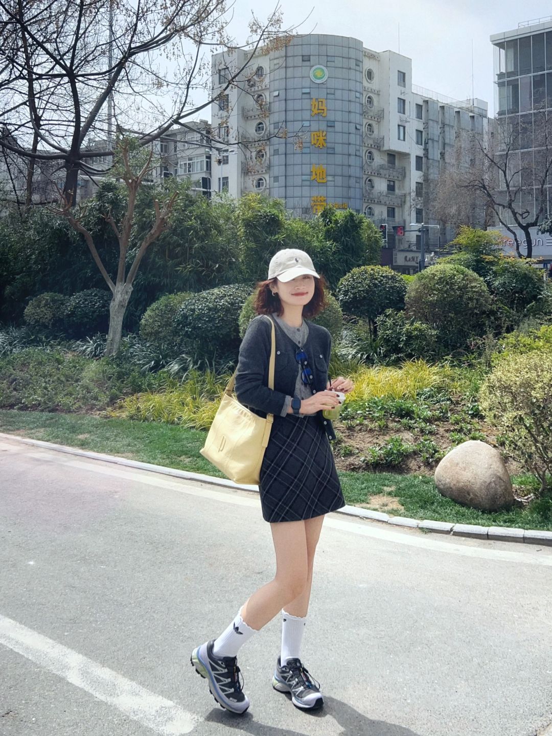 毛衣搭半裙🍂春天就爱这么穿！！！