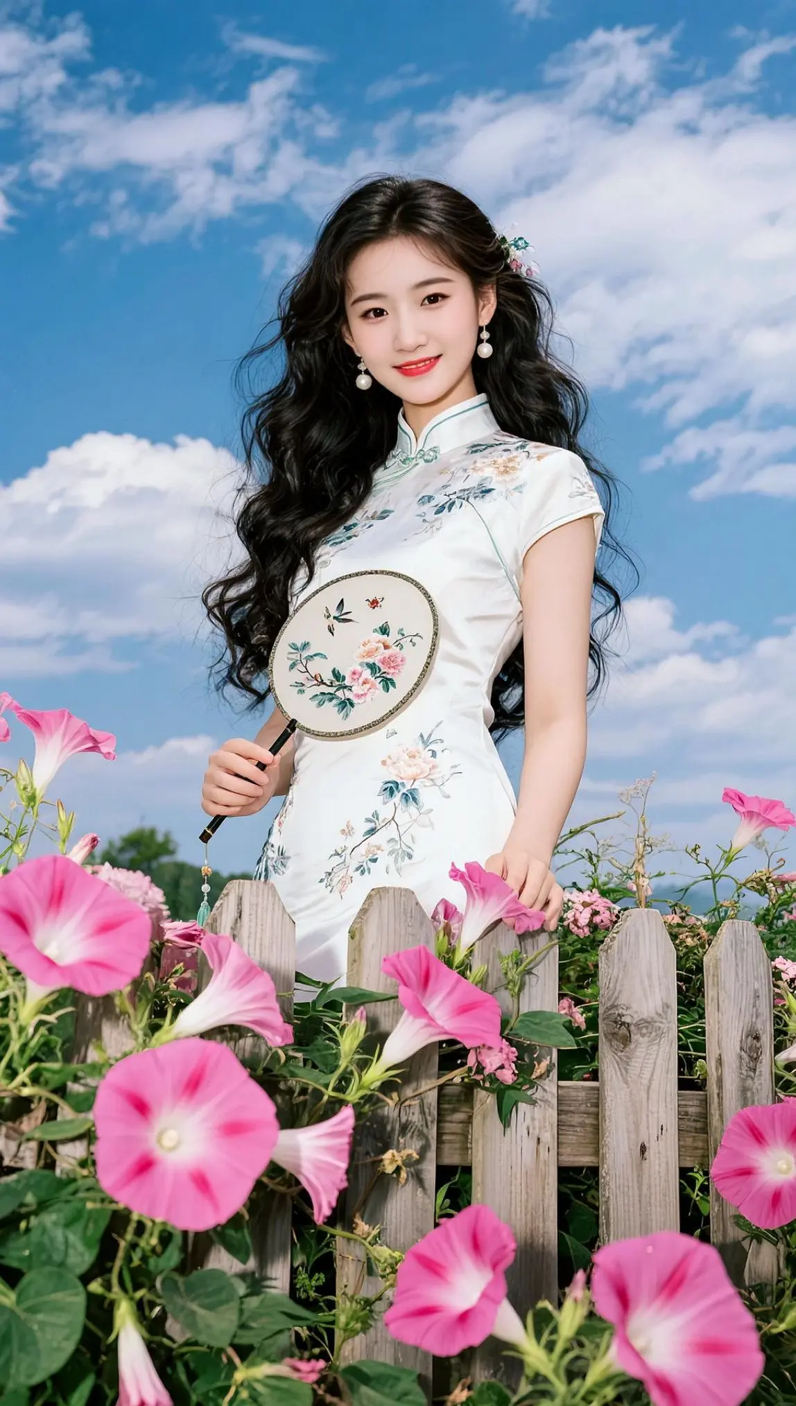 AI复古旗袍写真 ai创作