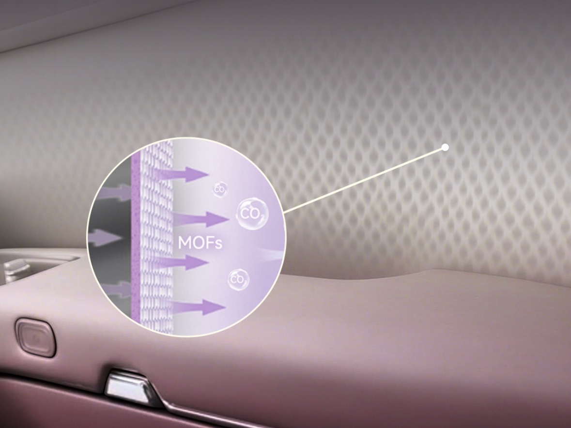 智界V9诺贝尔奖材料MOFs上车 找之前做材料的朋友咨询了下，这种材料比表面积巨