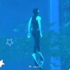 吴磊太迷人了 水族馆的男美人鱼竟然是吴磊吴磊少年感裹挟着温柔人鱼氛围感