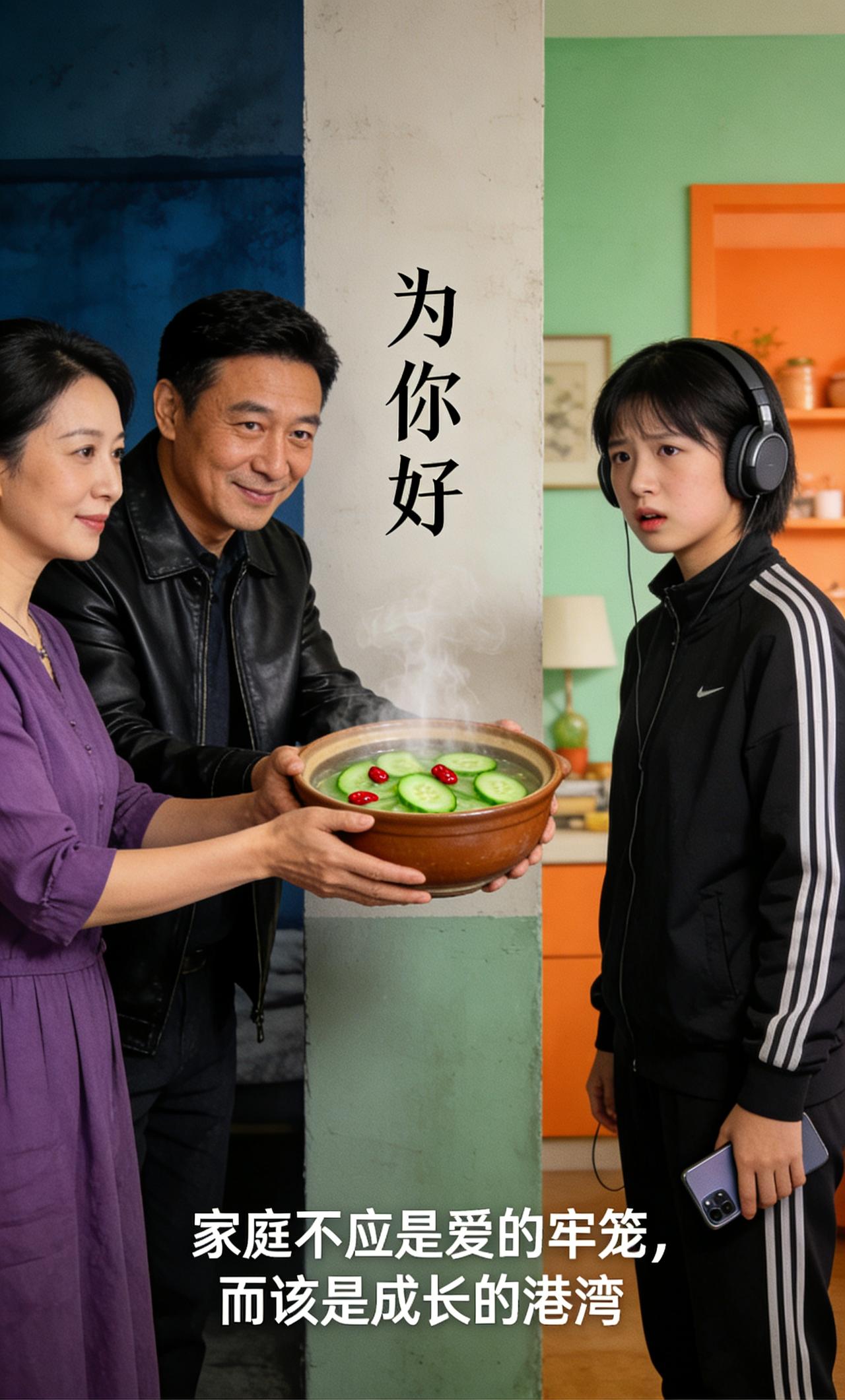 丝瓜汤”全网刷屏背后：多少家庭，正在被“为你好”式沟通拖垮？
一碗“丝瓜汤”，盛