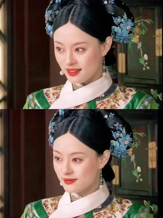 孙俪儿子画个妆直接能演甄嬛了 完全就是“故人之子”的现实写照，眉眼间都是孙俪的影