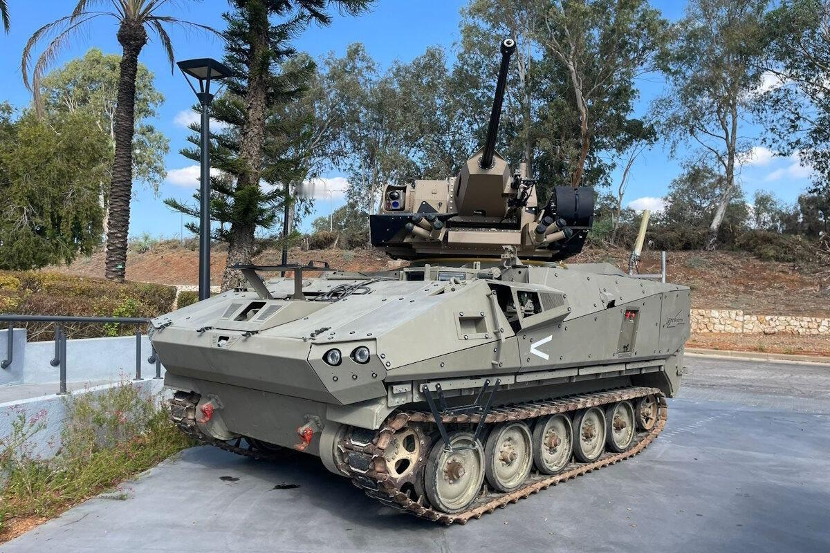 希腊军方M113现代化版TOMA坦克，以色列埃尔比特系统和拉斐尔先进防御系统公司