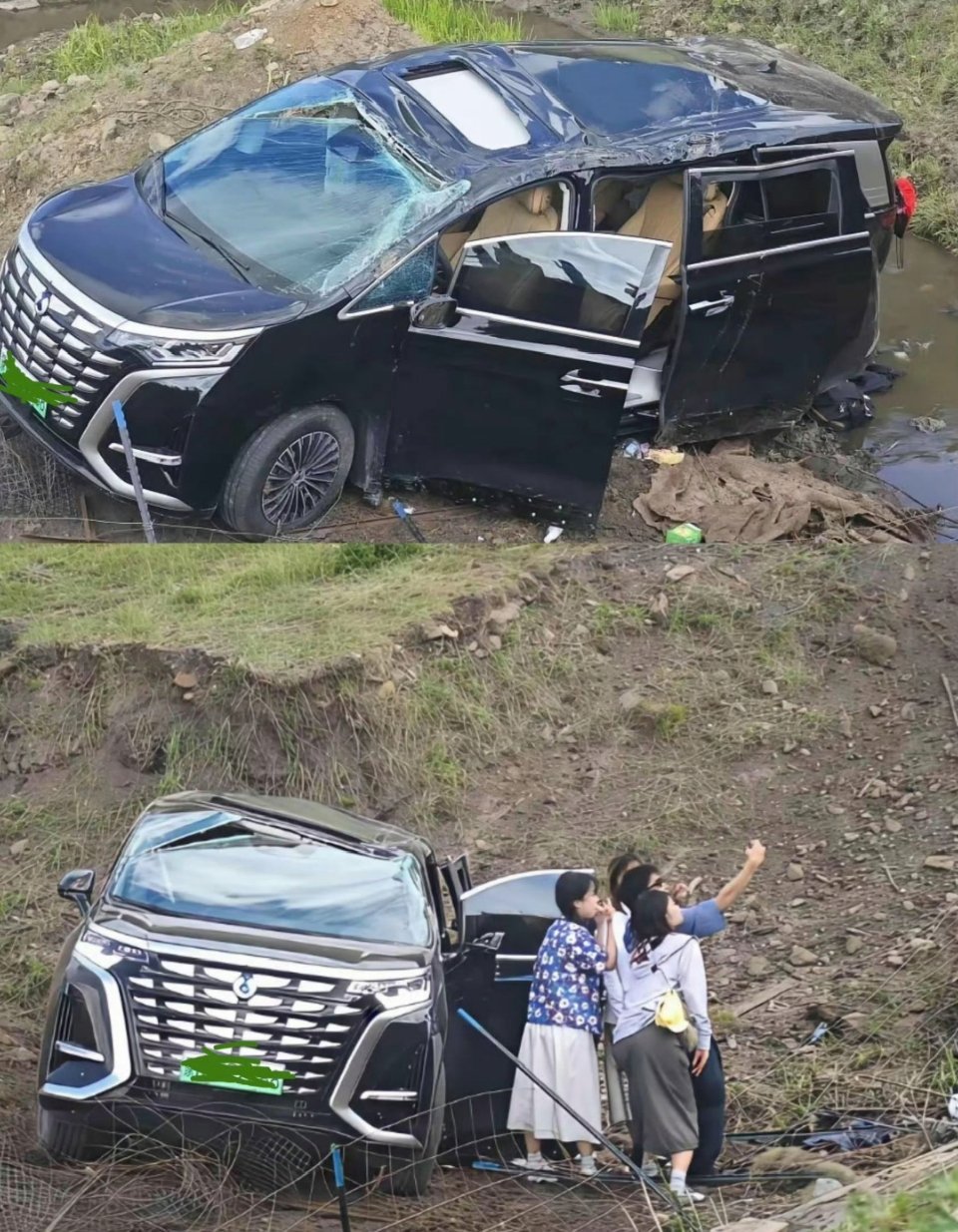 这一家人都心态真不错，车的质量也不错。 