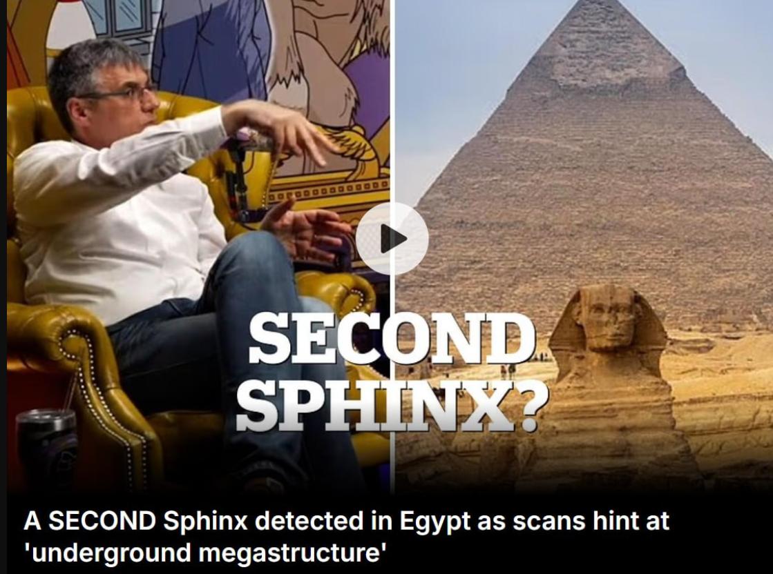 【埃及的沙丘下是否可能隐藏着“第二座狮身人面像”？】 一群意大利研究人员声称在吉