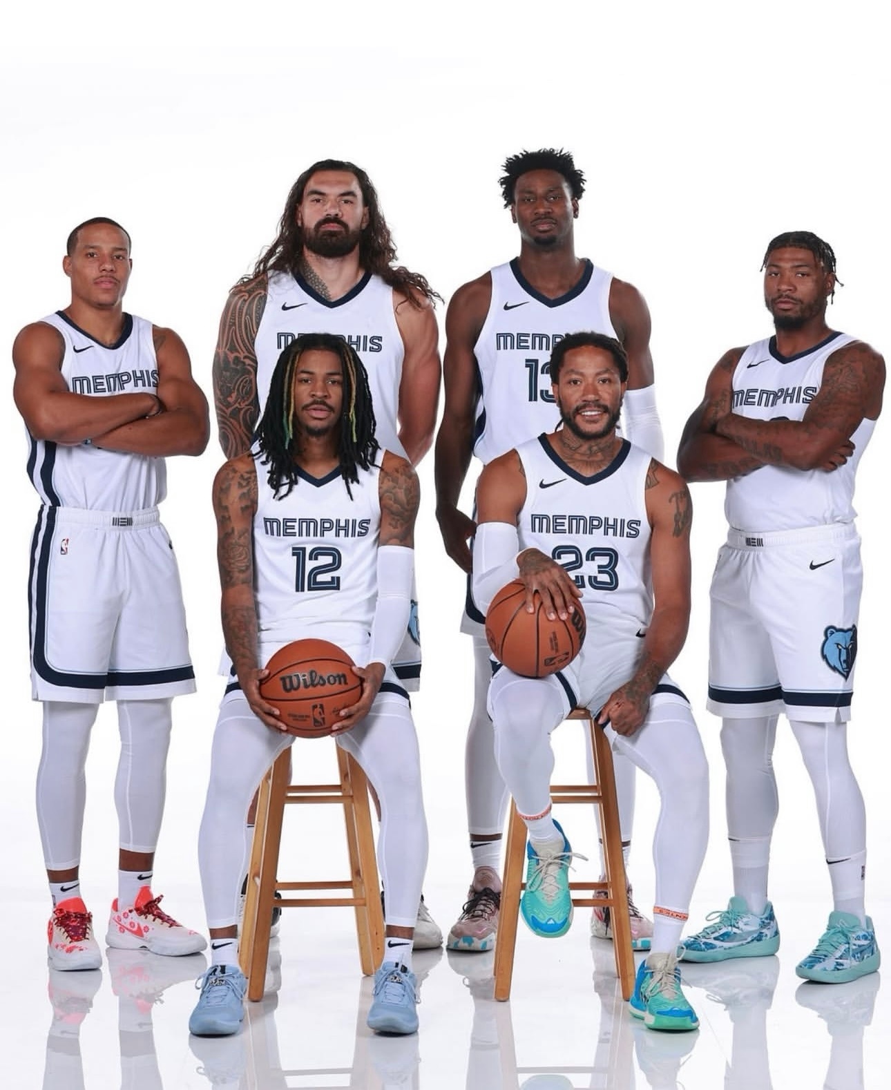 篮天下 2023-2024 赛季的孟菲斯灰熊队，今非昔比…Images via 