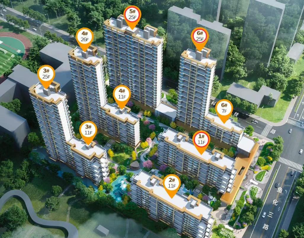 快讯！9月19日，西安住建局公示了高新区丝路软件城板块“铁建越秀·高新璞悦项目”