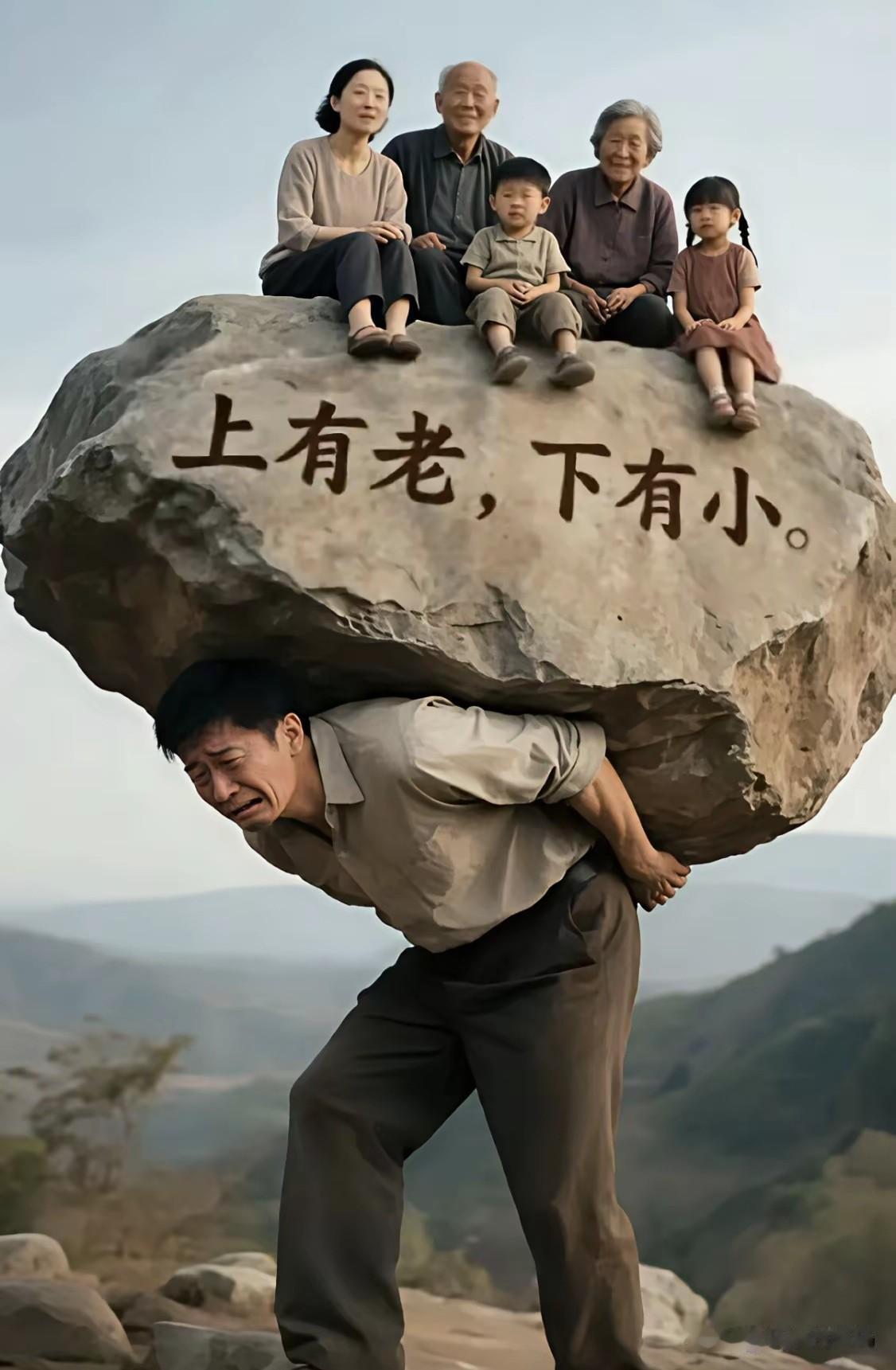 《男人叹》

文/范圣嘉
 
拂晓出行日暮归，
残眠总被闹铃催。
肩上重负无怨悔
