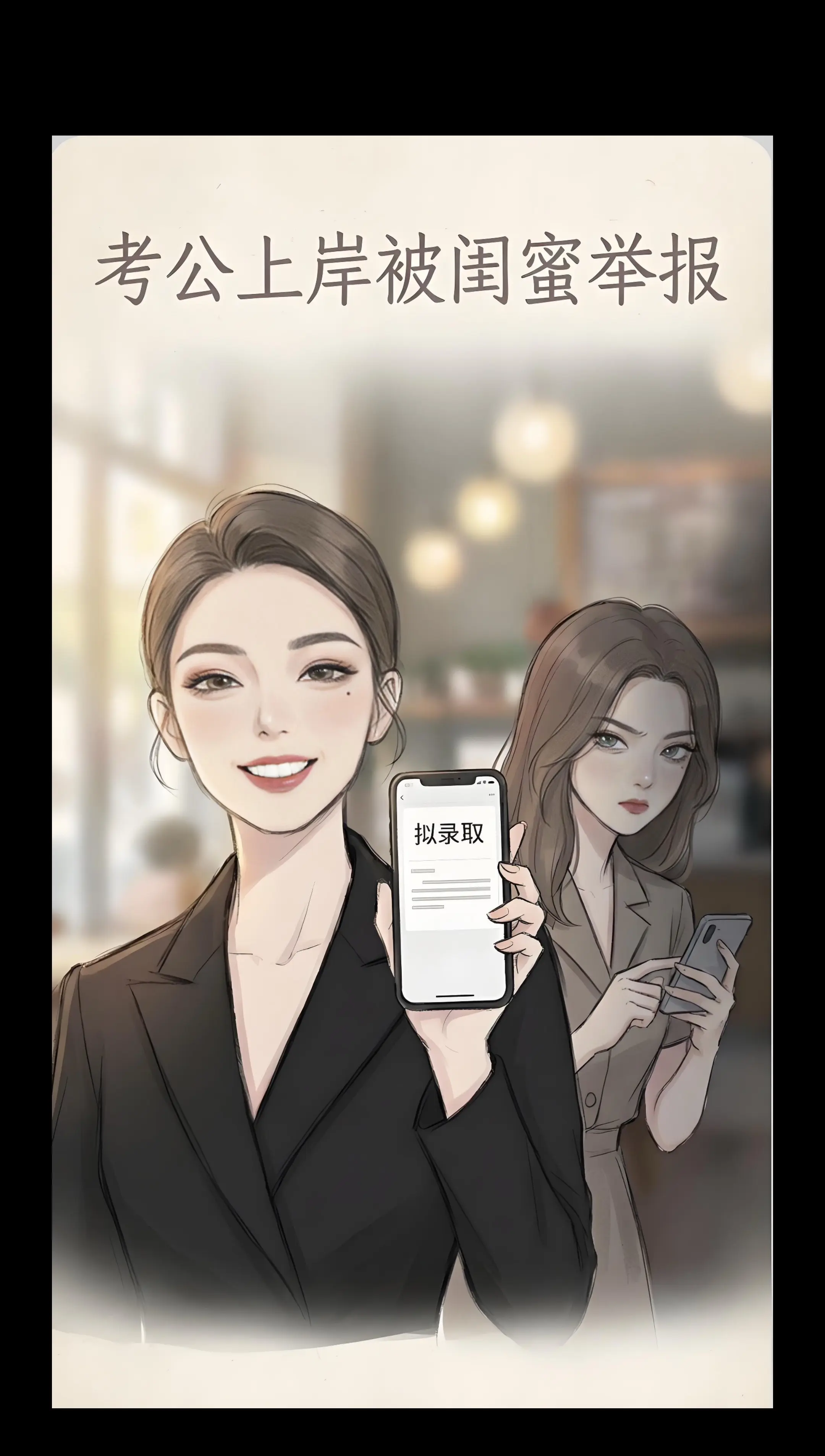 考公上岸被闺蜜举报！