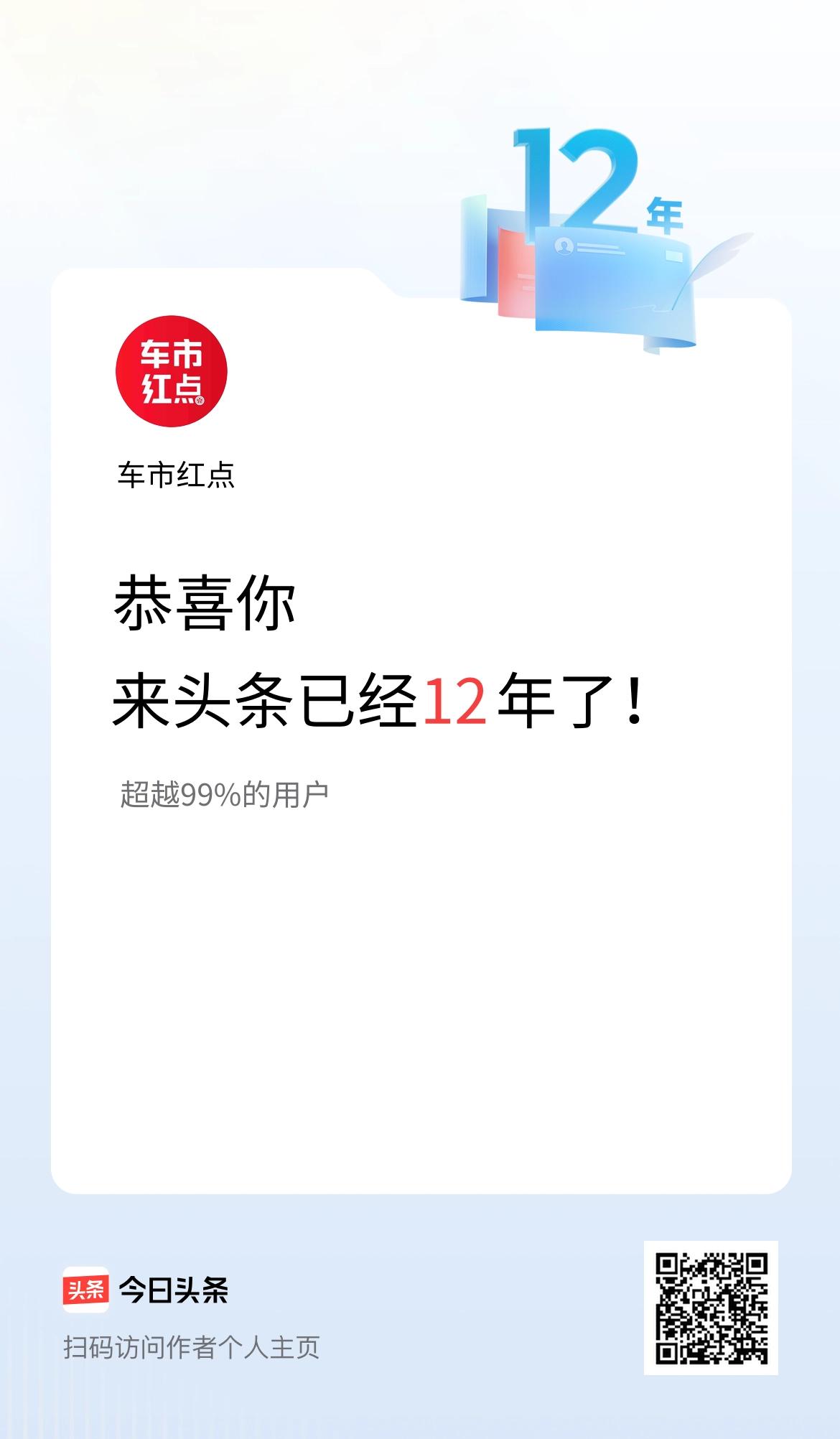 来头条已经12年了！