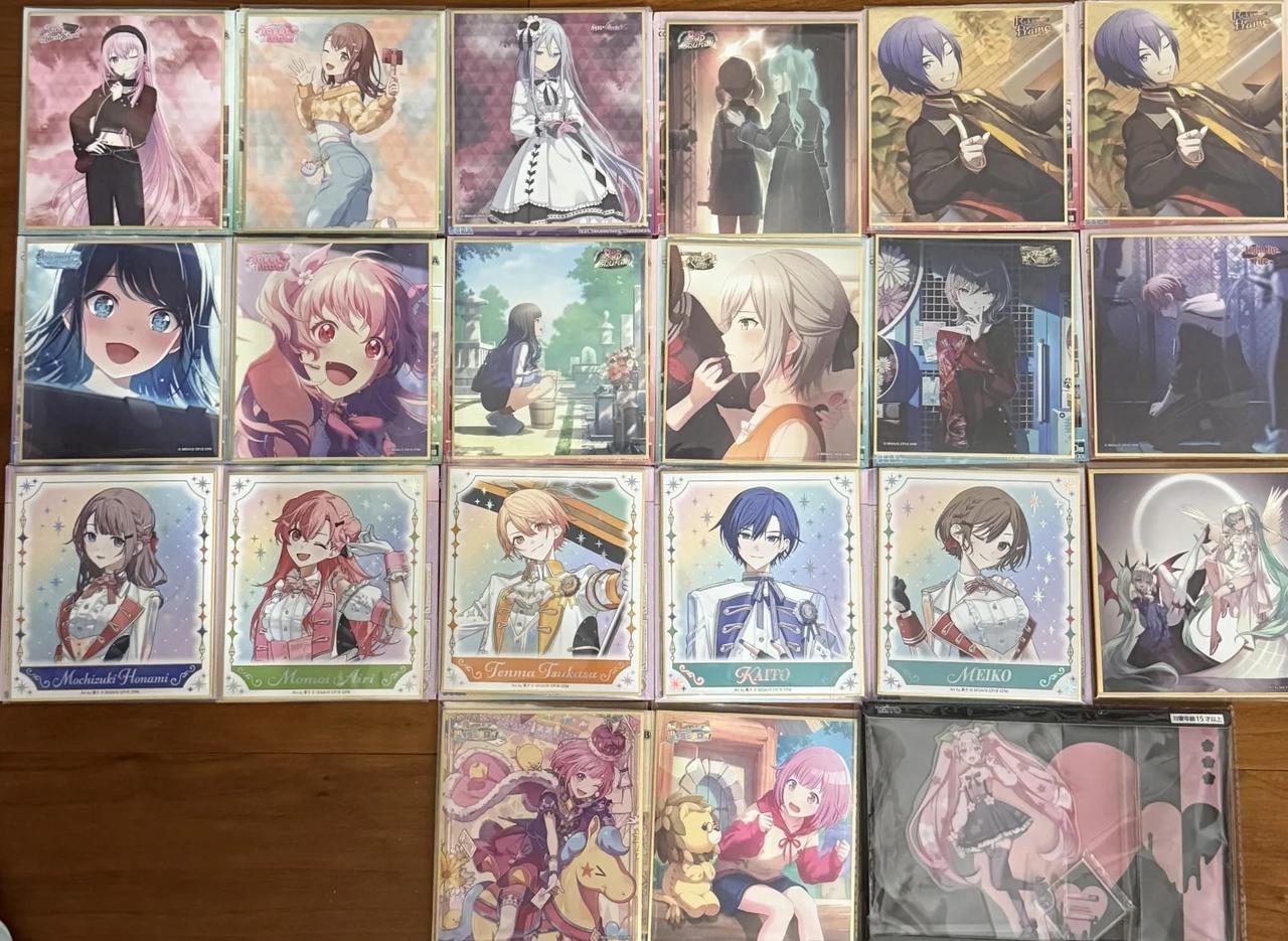 pjsk出物，点开看全部～标价无意义！！！
可以私信问我～如果只是随便问问的话就