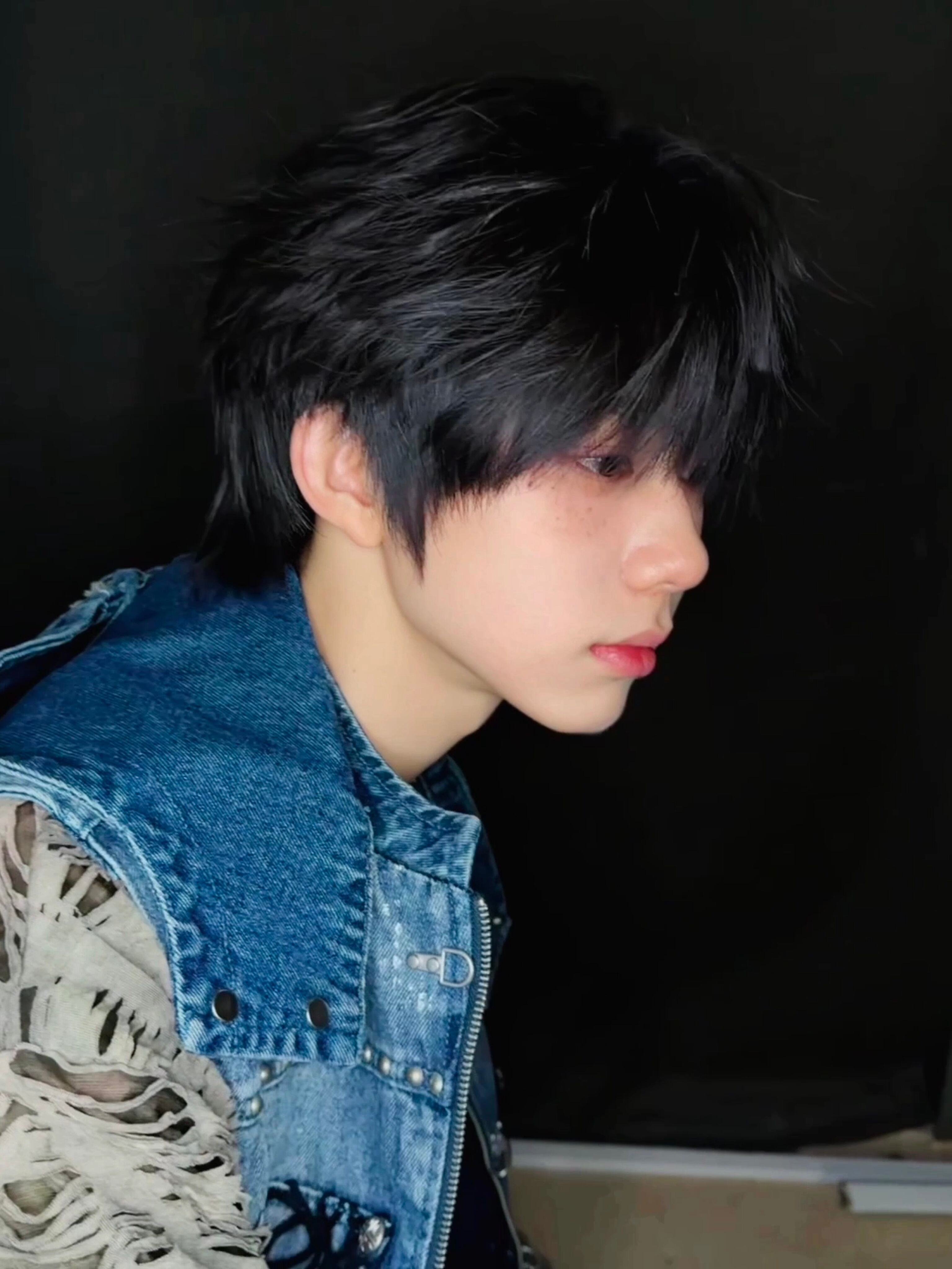 周扬发微博了我们的少年时代2 陈奕恒雀斑妆