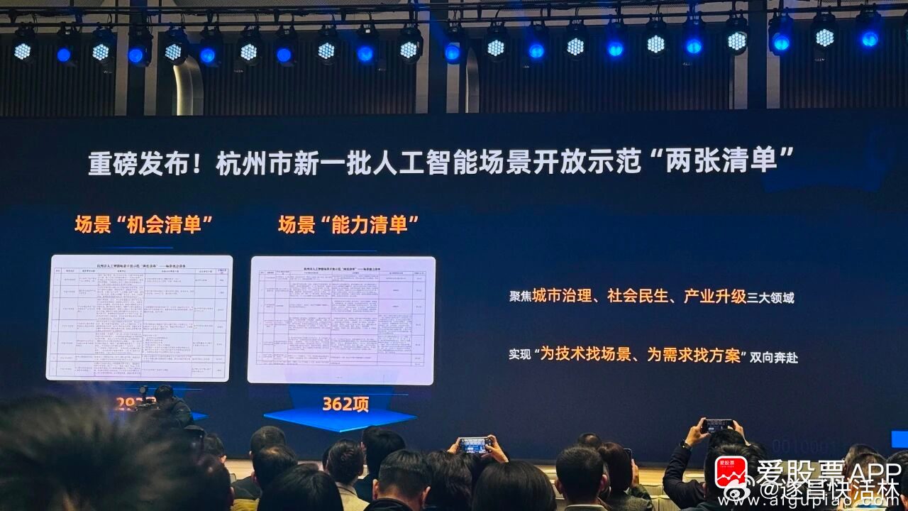 【杭州发“AI开源政策包”！千万级补贴、“喂饭级”场景清单、中国最大开源社区“大