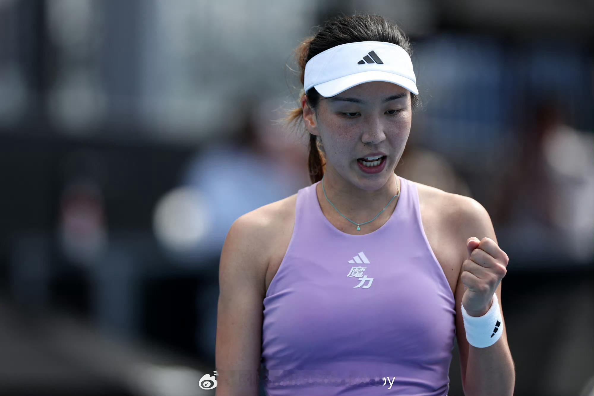 喜讯喜讯🎉恭喜王欣瑜晋级奥克兰站八强🔥奥克兰站第二轮，7号种子王欣瑜以7-5