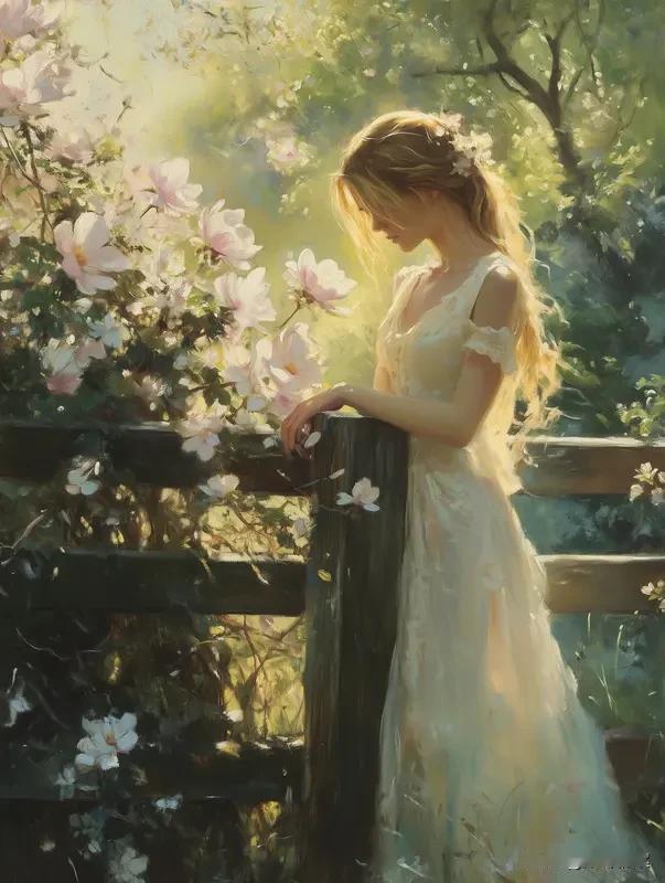 朵帕令（小花帽）

莫让心情催折了步履，
且做那——看花的人，
不急，不争，
将