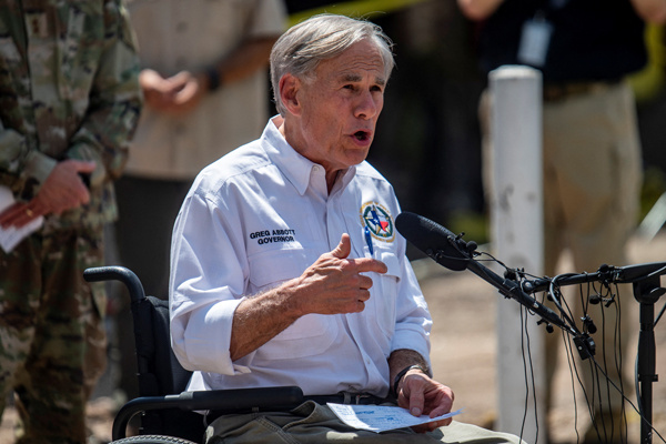 #美国得州州长故意抹黑中国医疗设备# 【故意抹黑中国医疗设备，美国得州州长下令全