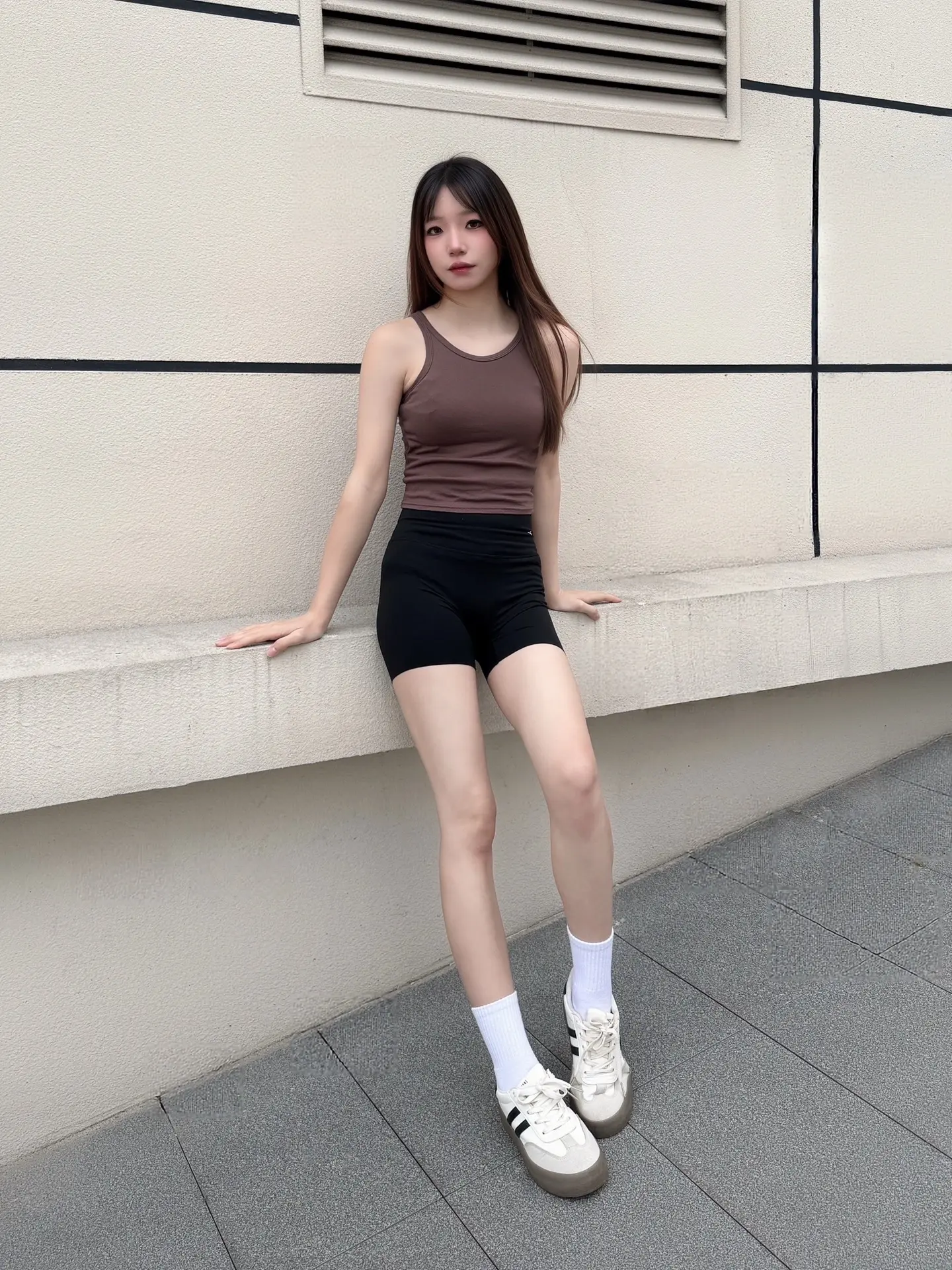健身还得穿提臀裤✌️。