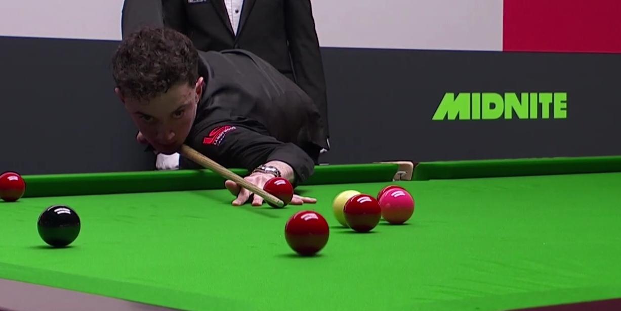 斯诺克世锦赛首轮第一阶段结束：韦克林5-4领先普伦
​
​        北京时