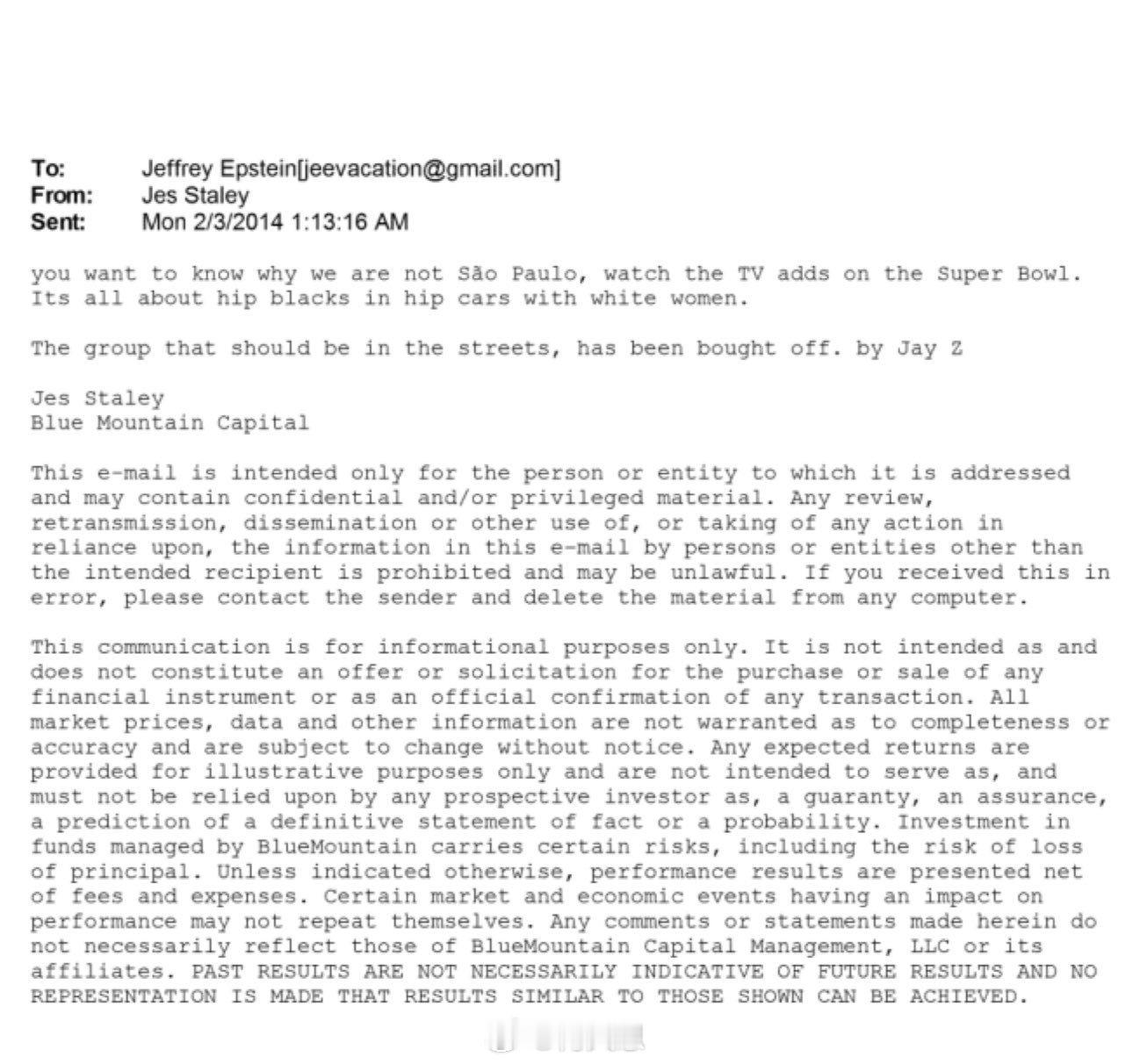 巴克莱银行的首席执行官在一封电子邮件中与爱泼斯坦一起嘲笑，称民众正忙于观看马戏表