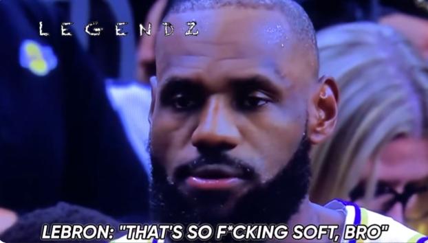 炸裂对喷！詹姆斯VS狄龙：

1、狄龙故意冲撞詹姆斯吃T
詹姆斯：“软爆了，太T