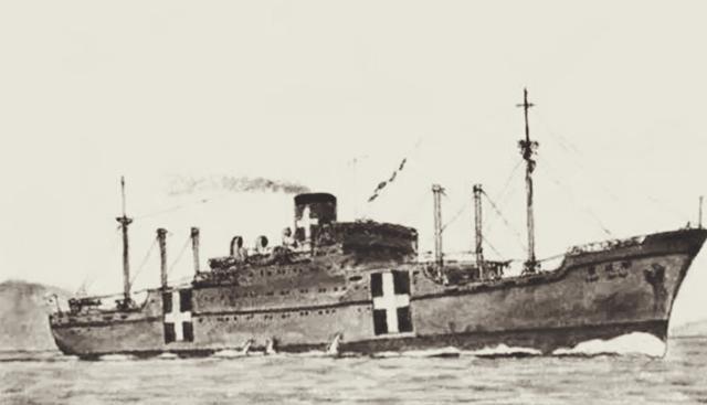 1945年4月1日，日本满载40吨黄金的“阿波丸”号轮船被美军击沉，总价值50亿