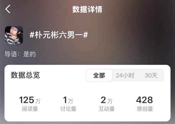 朴元彬fans坤续和章昊抢六男一🥱 ​​​