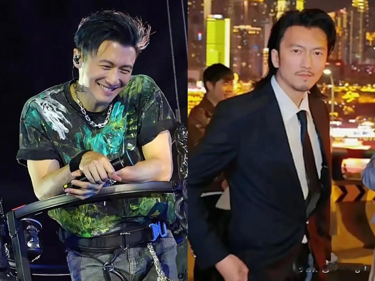 查了一下，
模仿谢霆锋的那个人叫易峰，
不查不知道，没想到他竟
攒出了千万资产