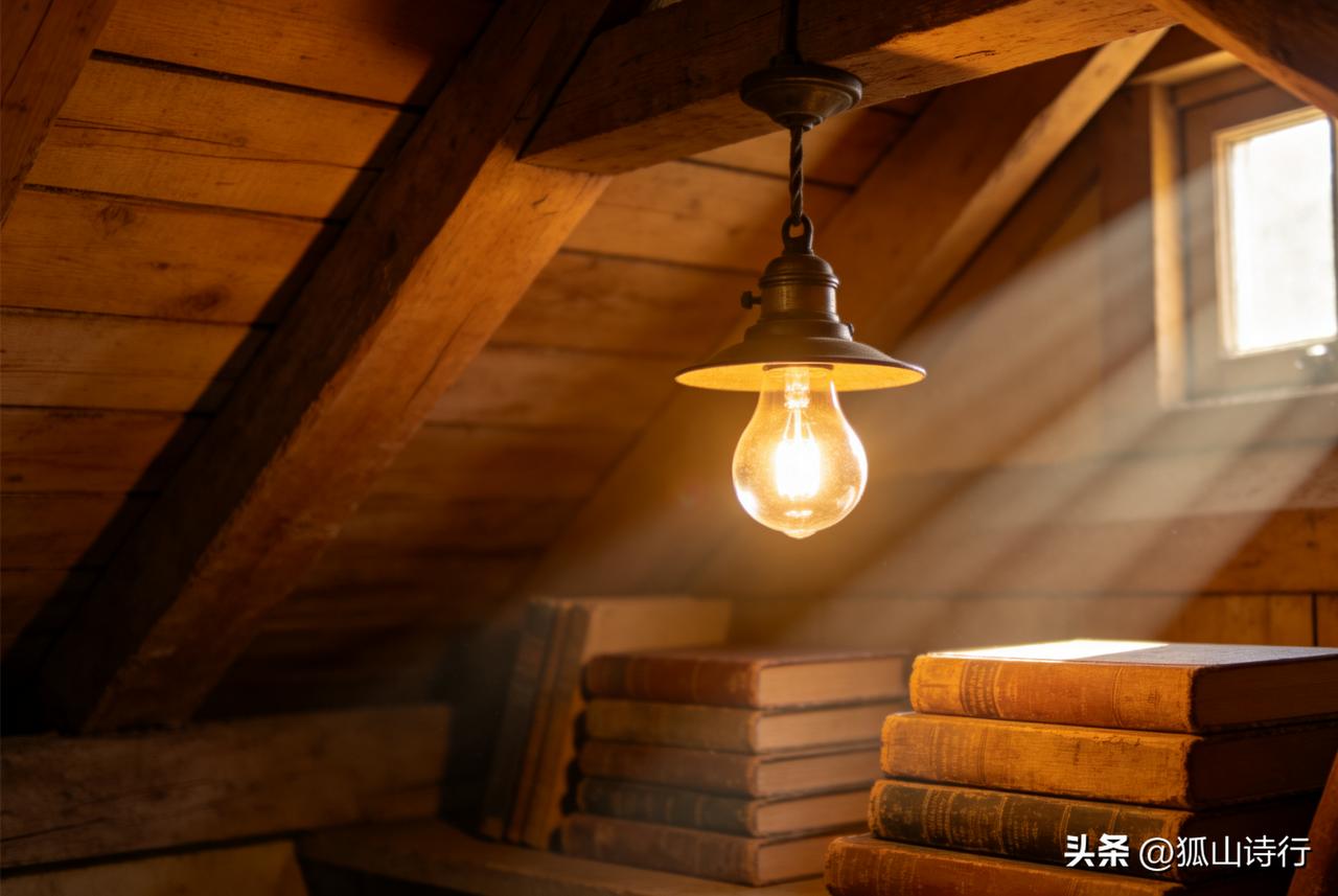 阁楼的灯亮了   〔文｜狐山诗行〕

风避开雨，像绕过一截记忆
山里的梅花开落两