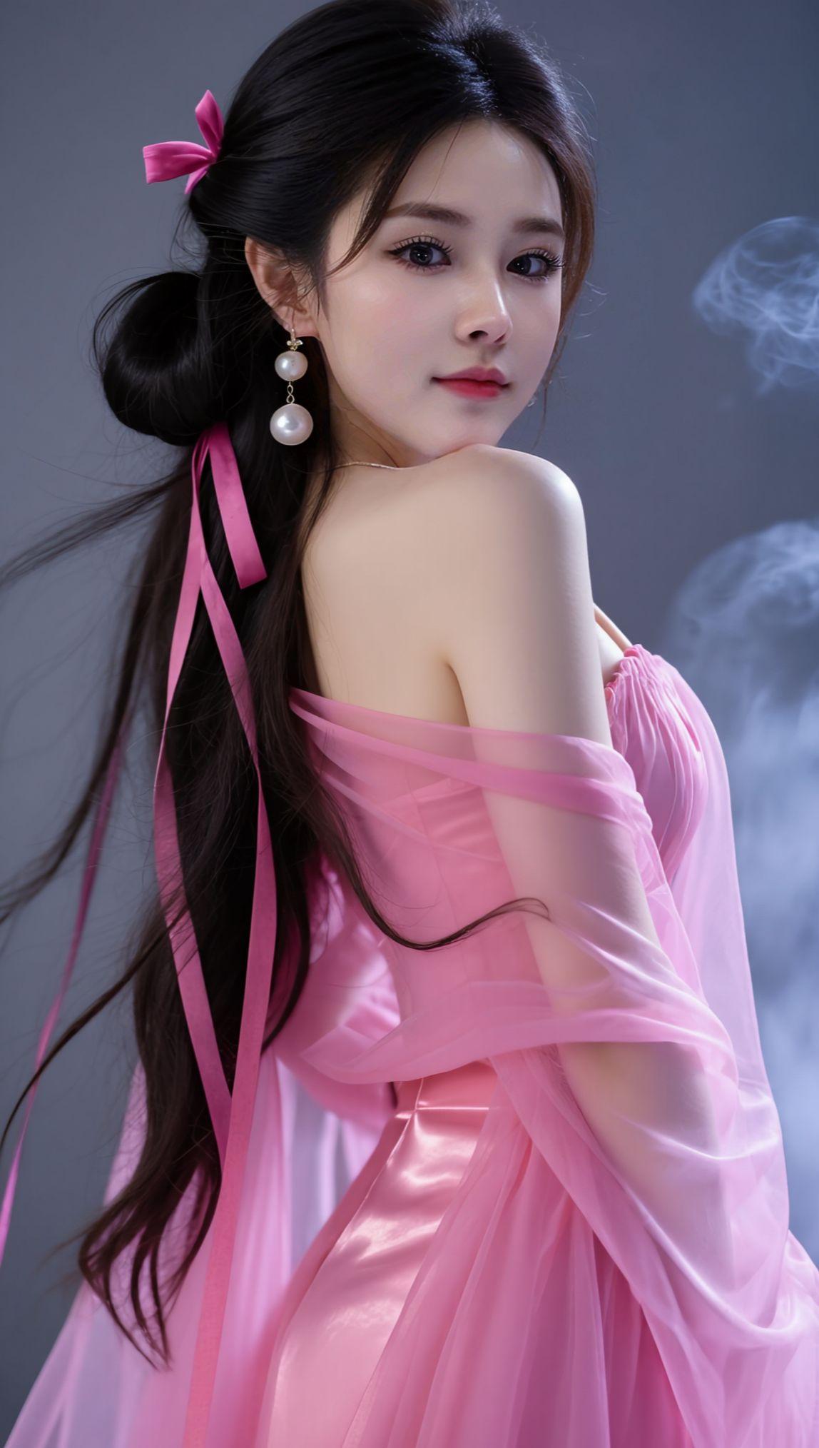 AI粉纱氛围感写真 抖音ai创作