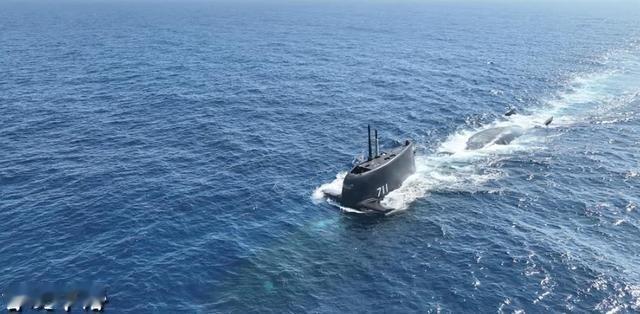 台“民进党”正式公布，2月8日，台湾省民进党当局首次公布自制潜舰“海鲲号”的潜航