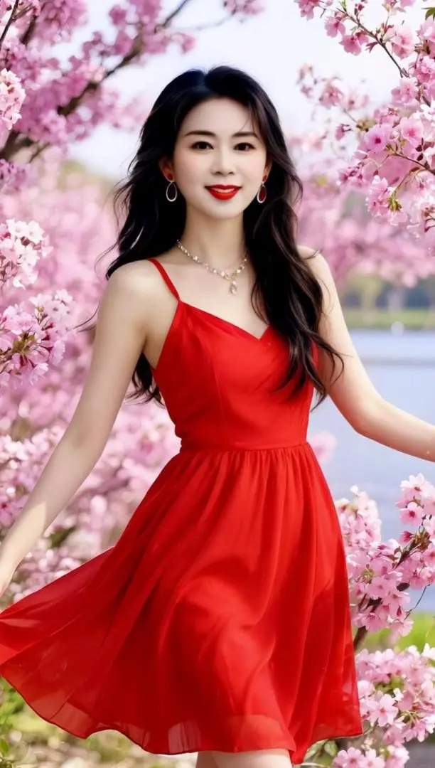 AI湖畔花漾照 随变ai随便玩