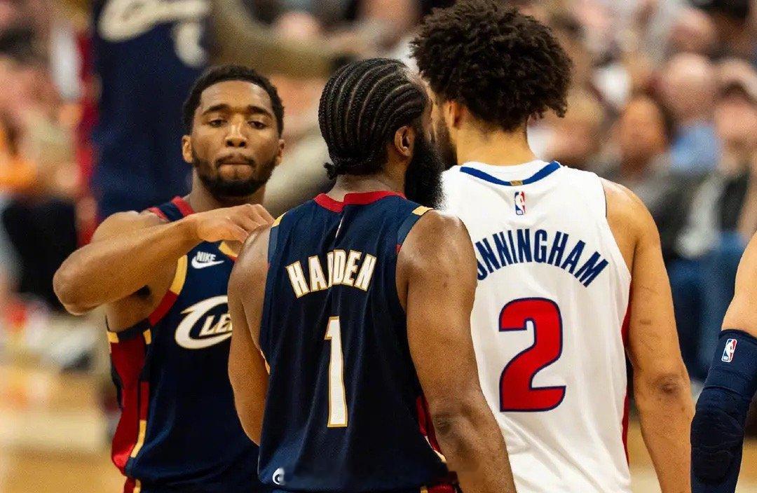 NBA季后赛10日 拒绝17分大逆转 骑士1-2活塞 哈登19分+关键时刻发威北