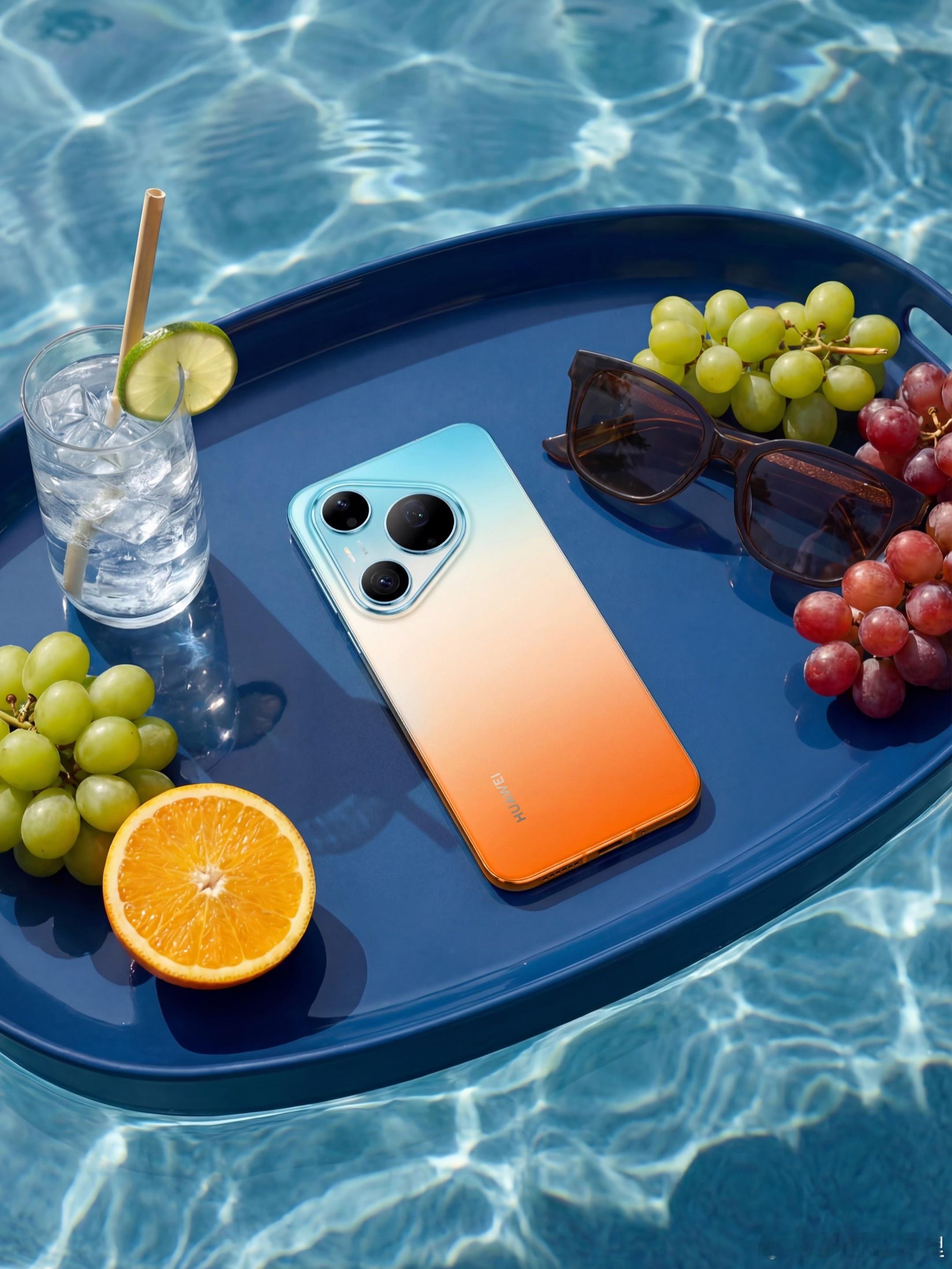 Pura90一口气连发7种渐变色没有人比余承东更懂渐变 余总这次真把渐变玩明白了