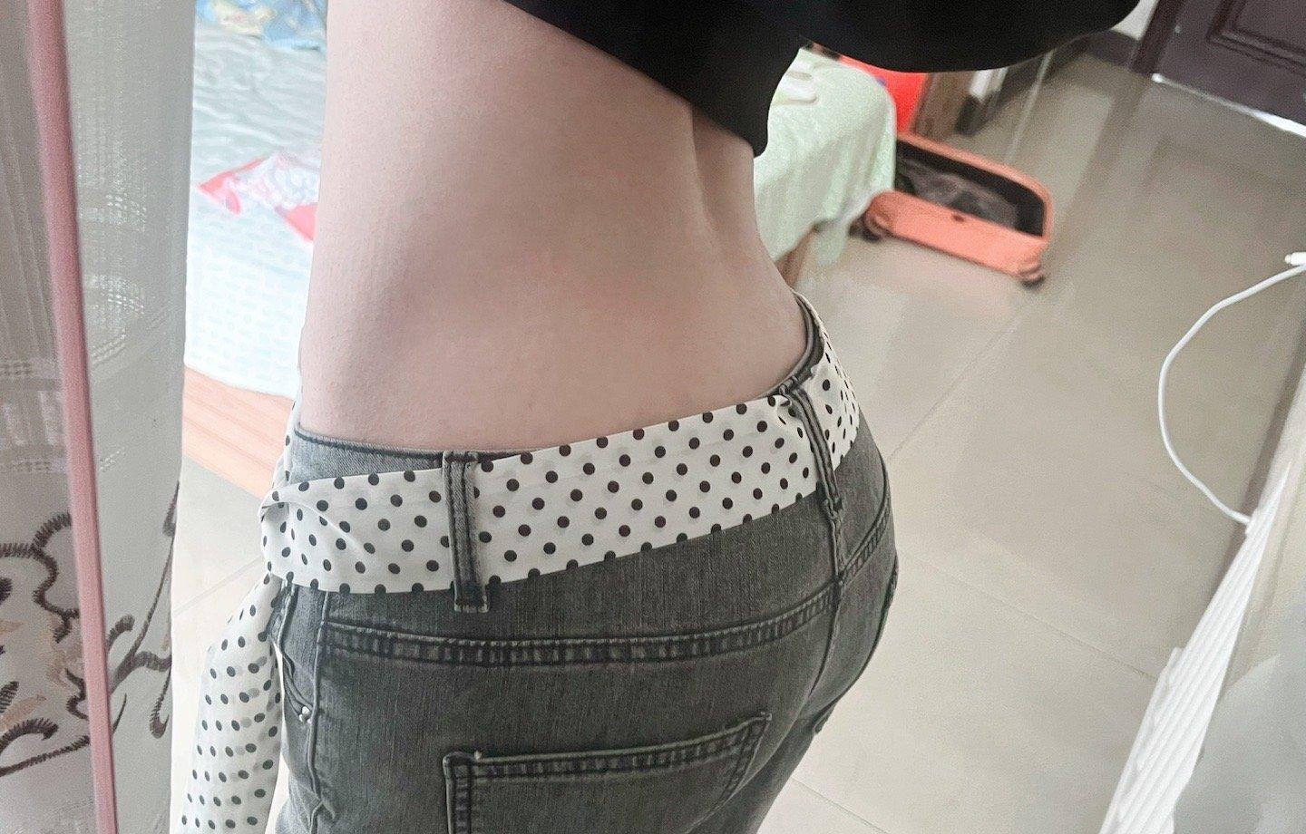 腰啥时候能再细点呢  青岛·太平角