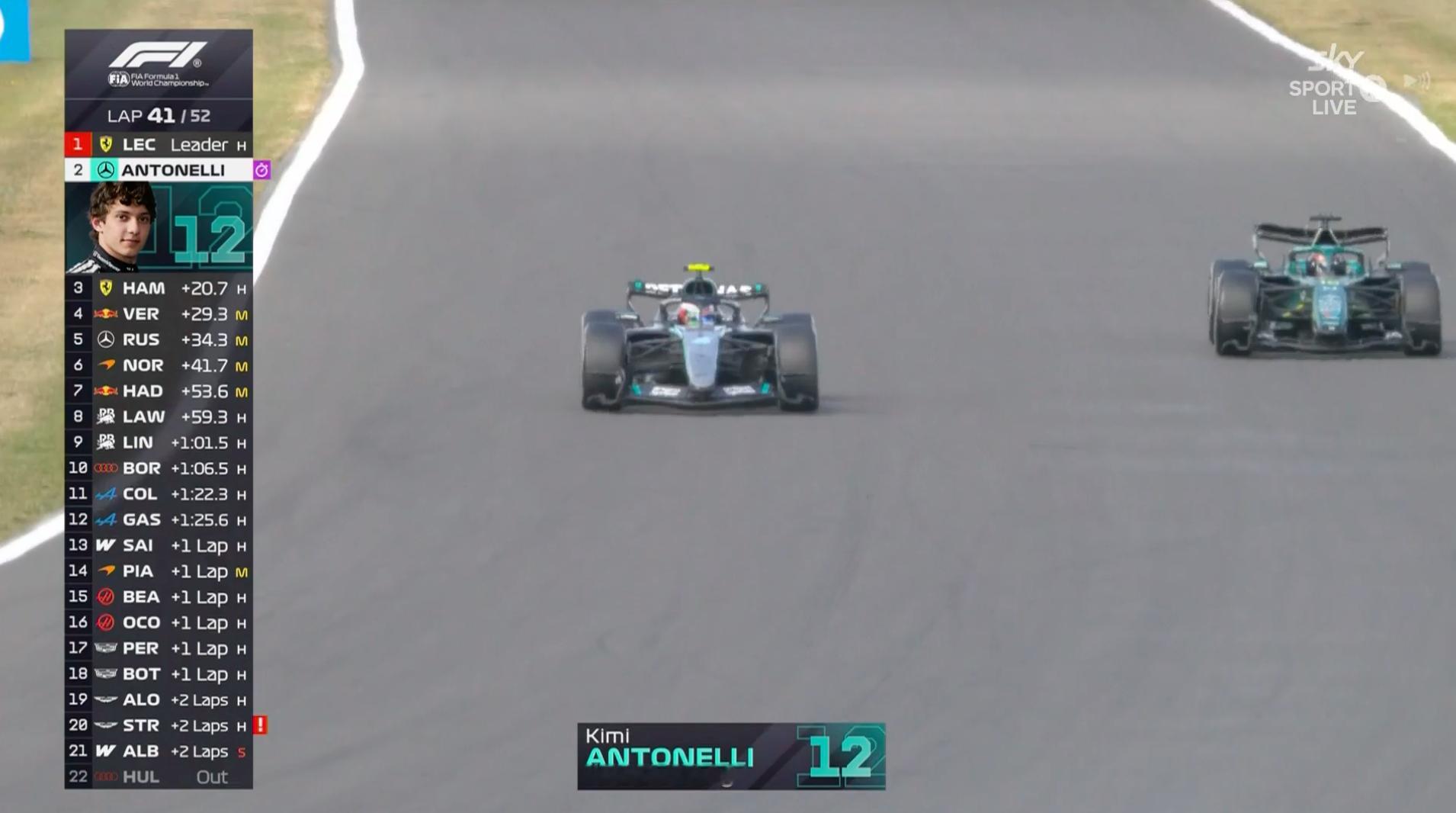 安东内利车有问题！！！！F12026F1英国大奖赛