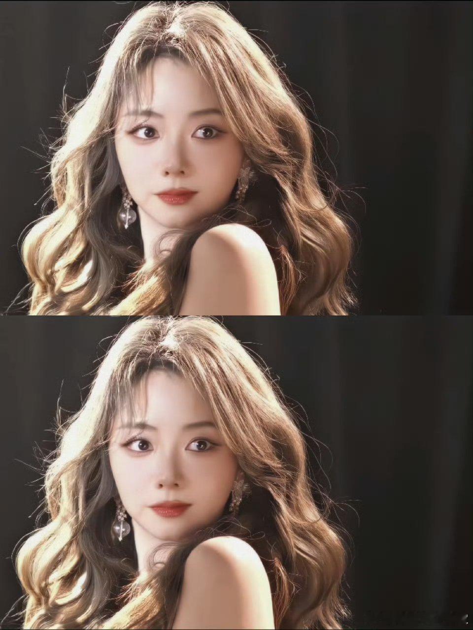 我看到洋娃娃本娃了！！这个谭松韵大波浪美成啥了啊！！