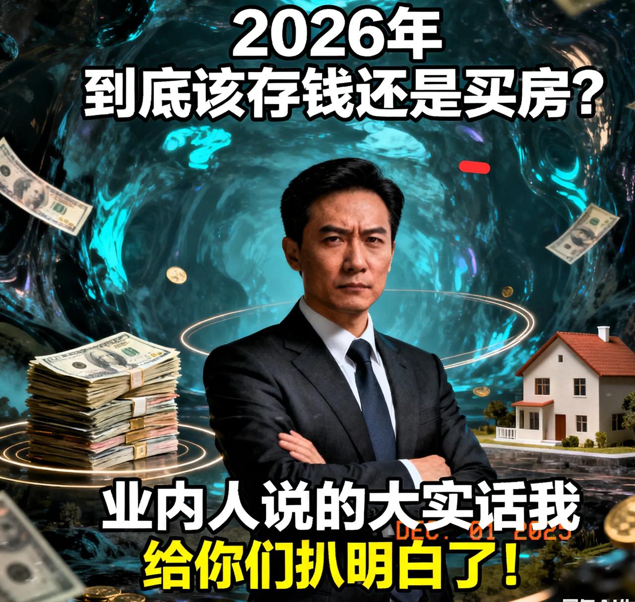 2026年到底该存钱还是买房？业内人说的大实话我给你们扒明白了！
 
家人们！最