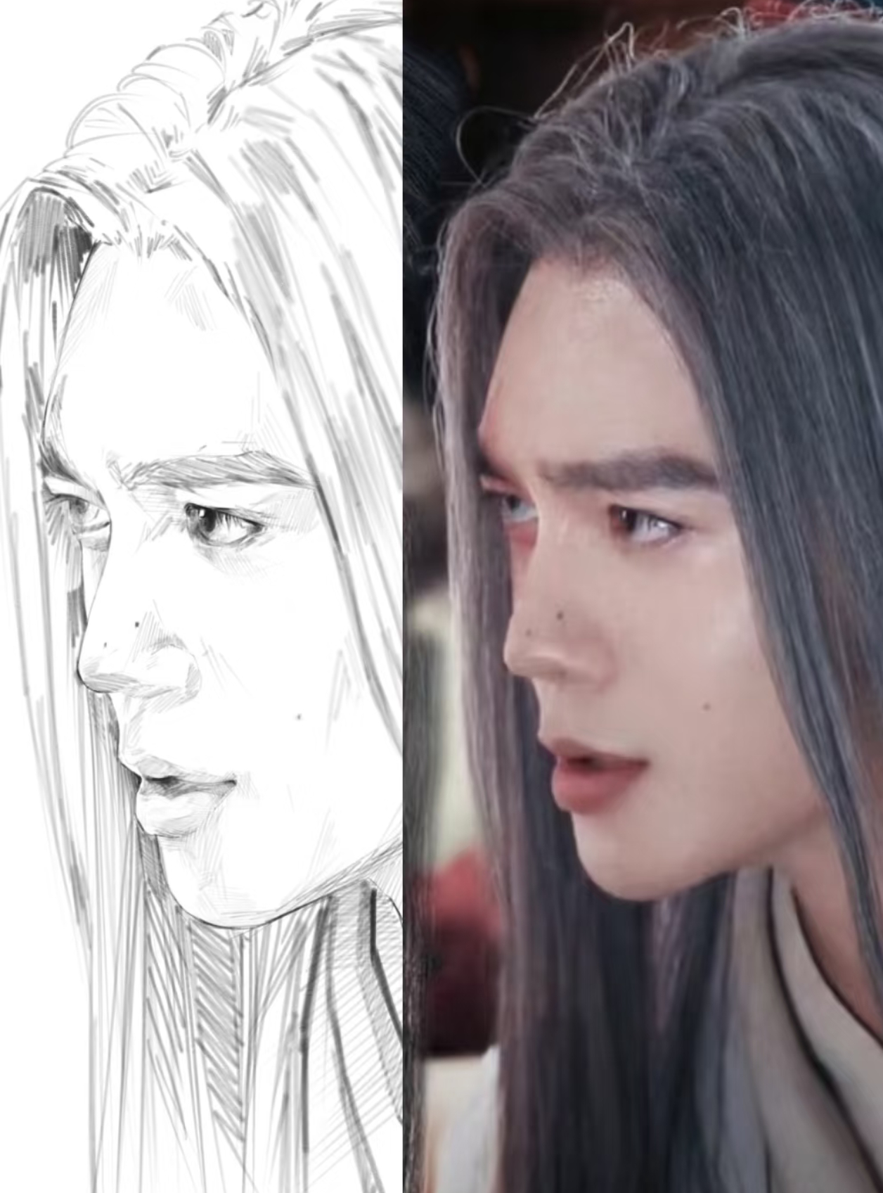 镖人里的玉面鬼于适竖，有着惊为天人的美貌，竖真是太好看了，绝美竖，于适这个造型太