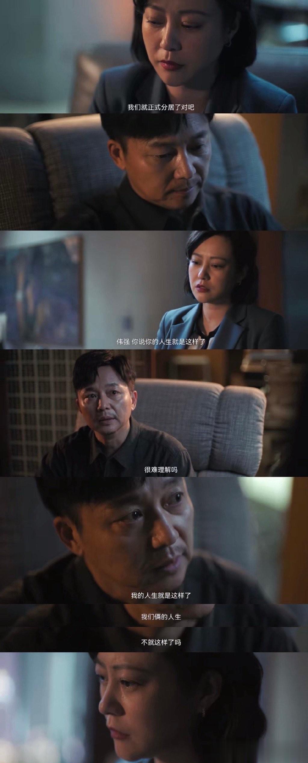 《熟年》里郝蕾饰演的张春梅太让人窒息了。

本来刚开始以为倪伟强是婚内出轨而失踪