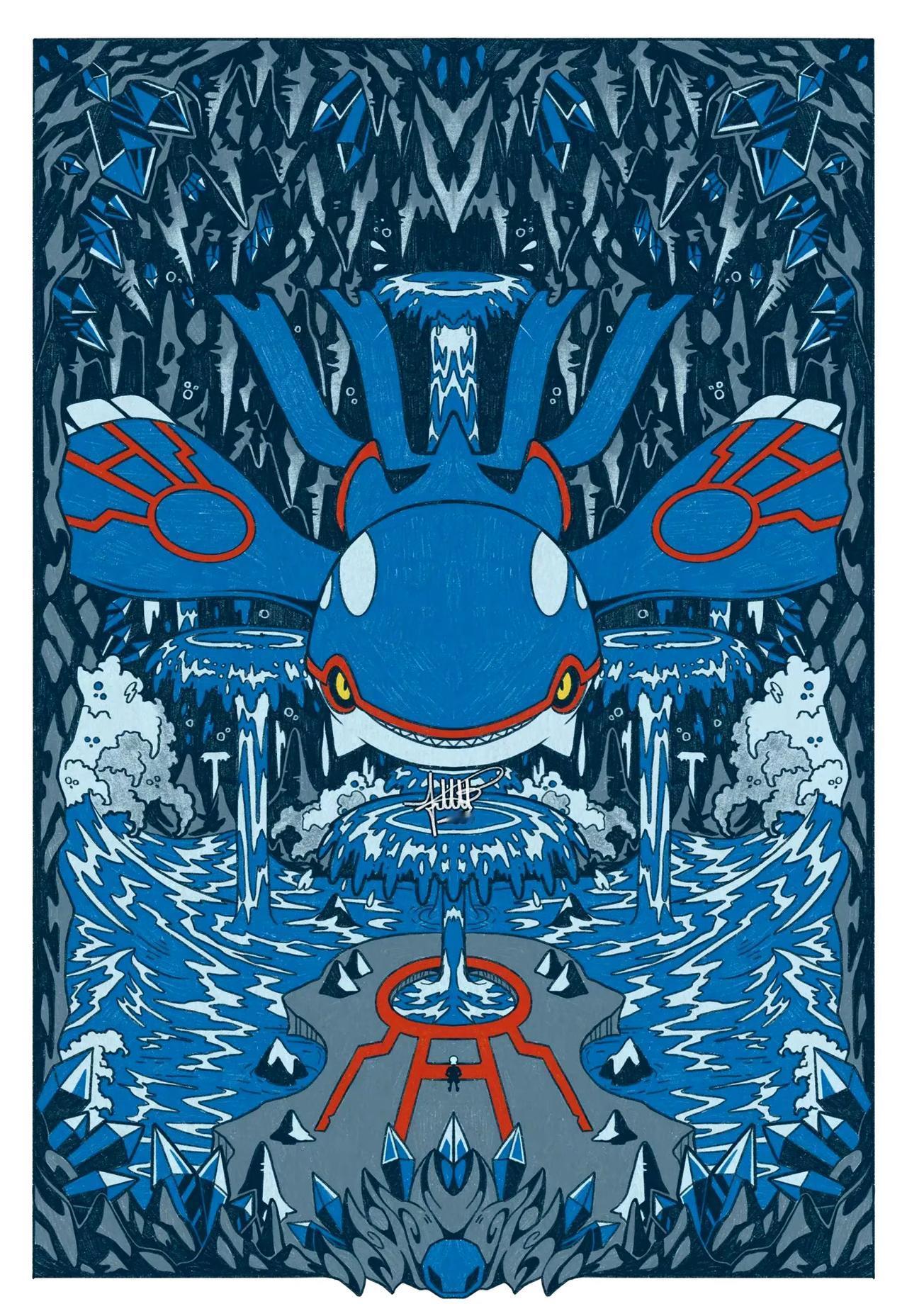 宝可梦插画，twi: Artlocked ​​​