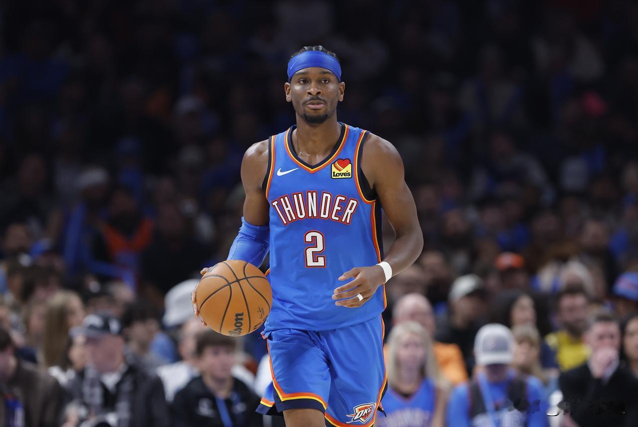 NBA历史第二人！！！雷霆队谢伊.吉尔杰斯.亚历山大在雷霆对阵灰熊的比赛中，得分