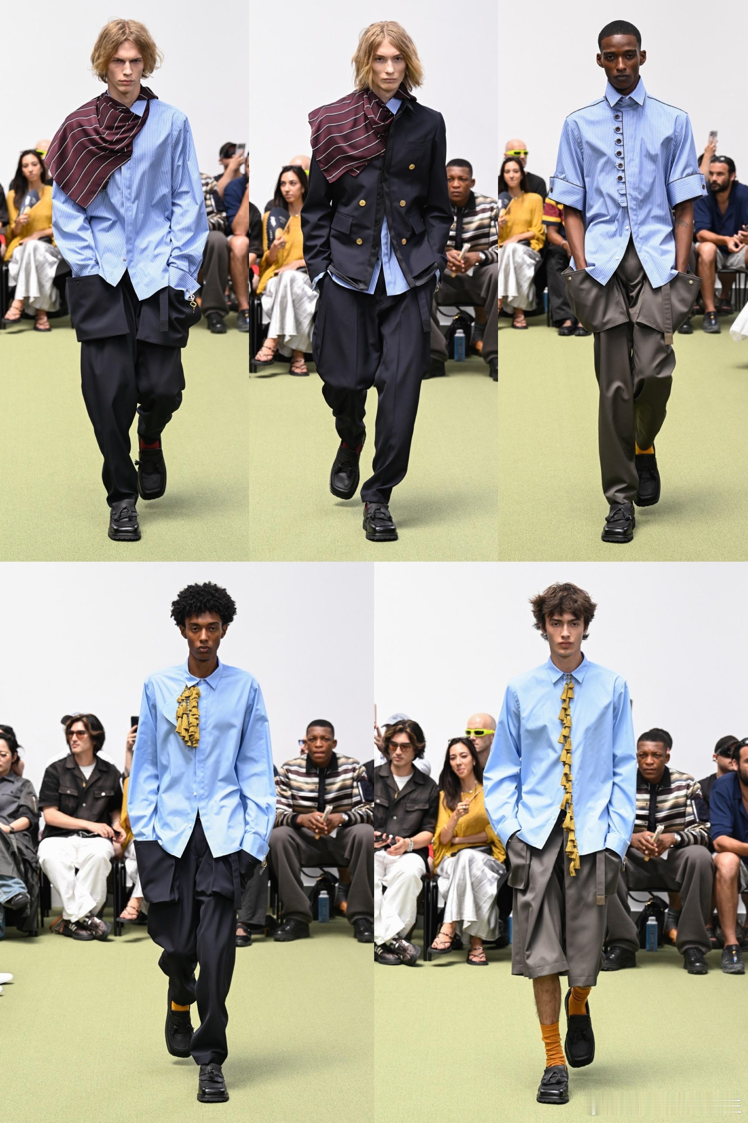 K先生时装周笔记Sacai Menswear S/S 2027 Paris202
