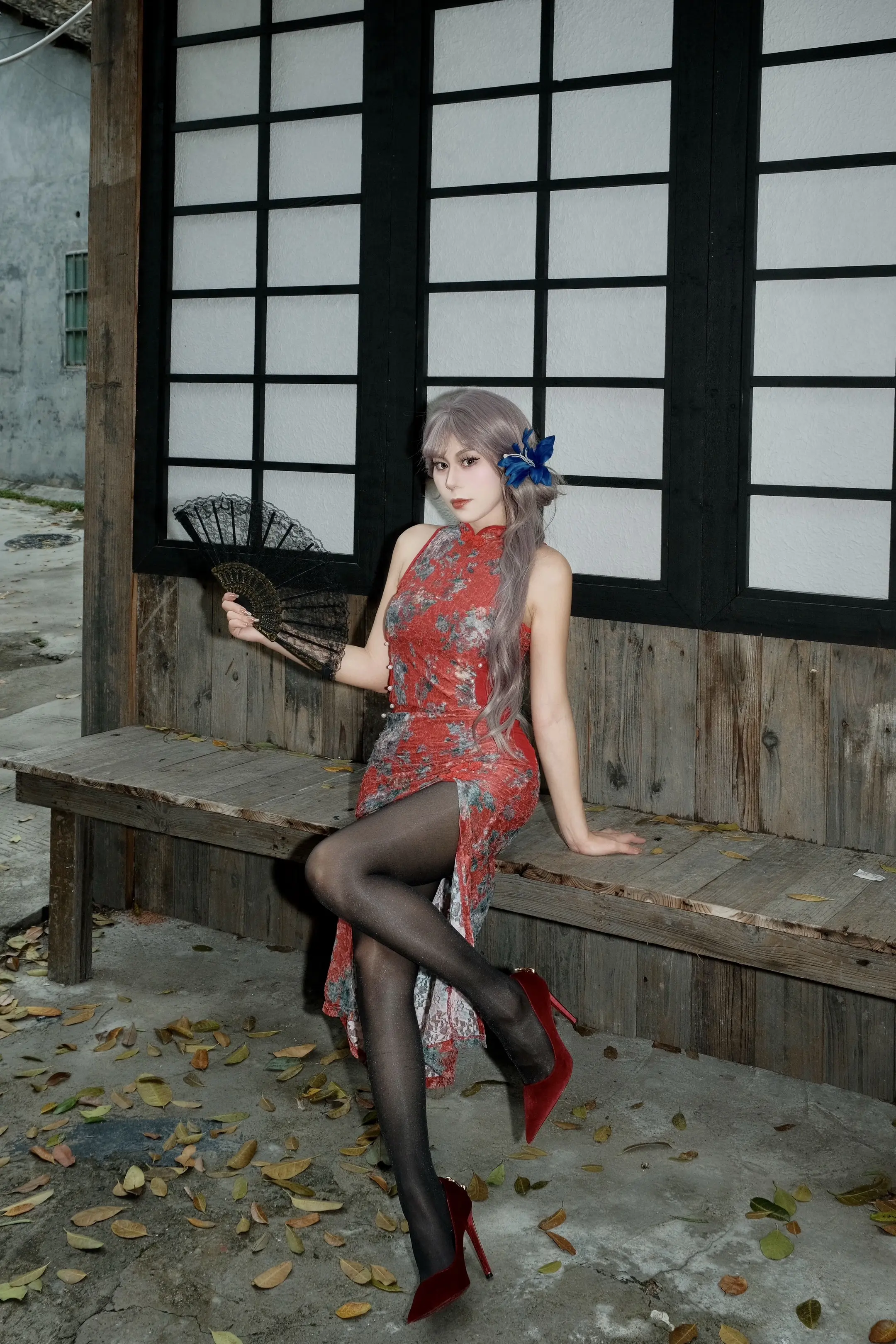 御姐 大长腿 性感女神 旗袍美人 黑丝