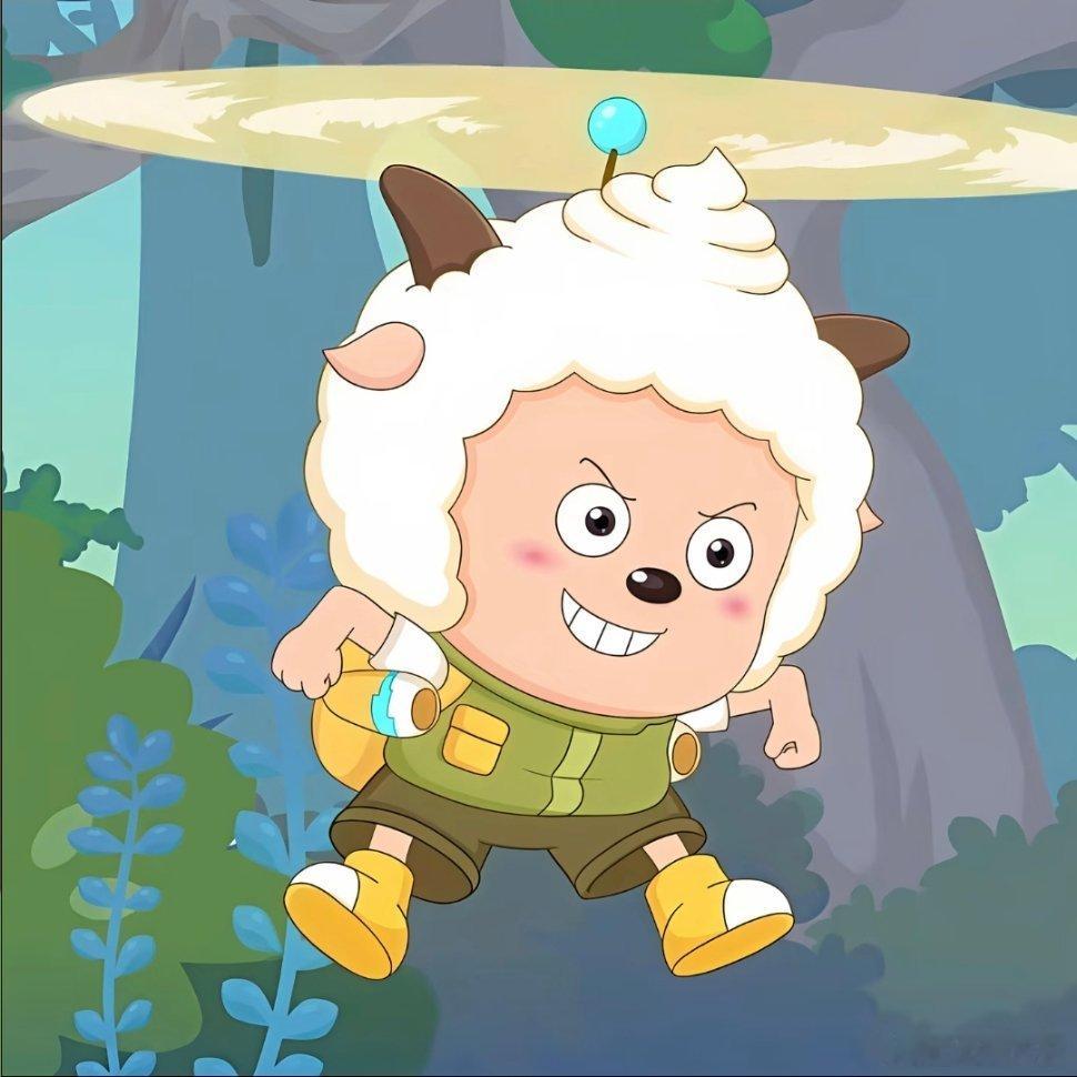 可爱的懒羊羊头像。一人安利一部动漫动漫点评团