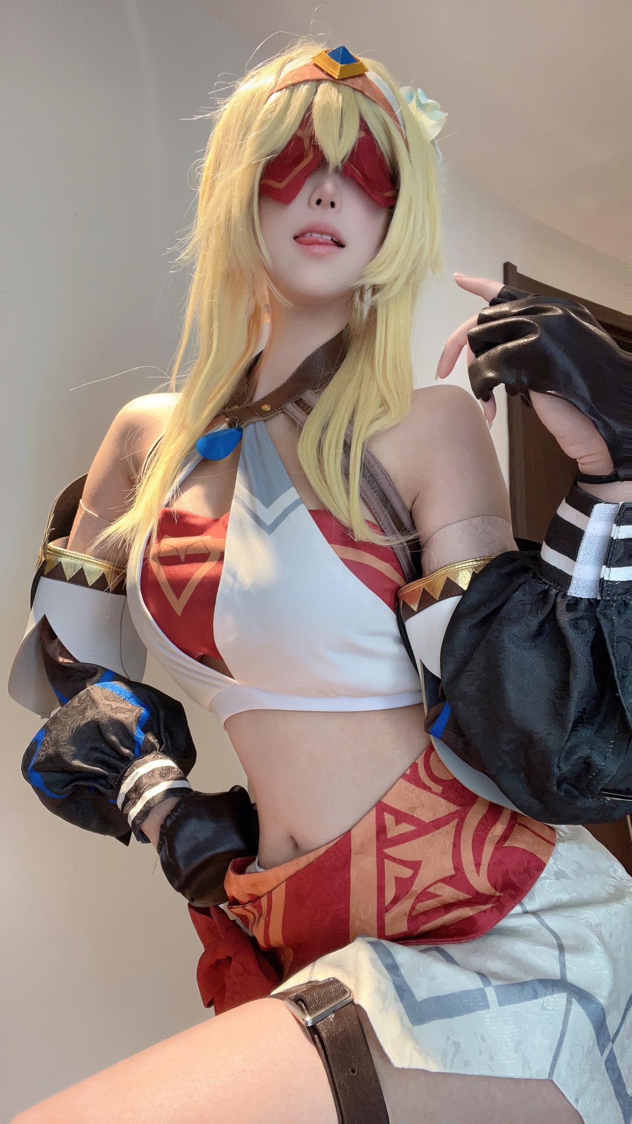 欢迎我们的荧妹，加入镀金旅团！下面，开启我们的新征程！
COSER：伤心小蛋