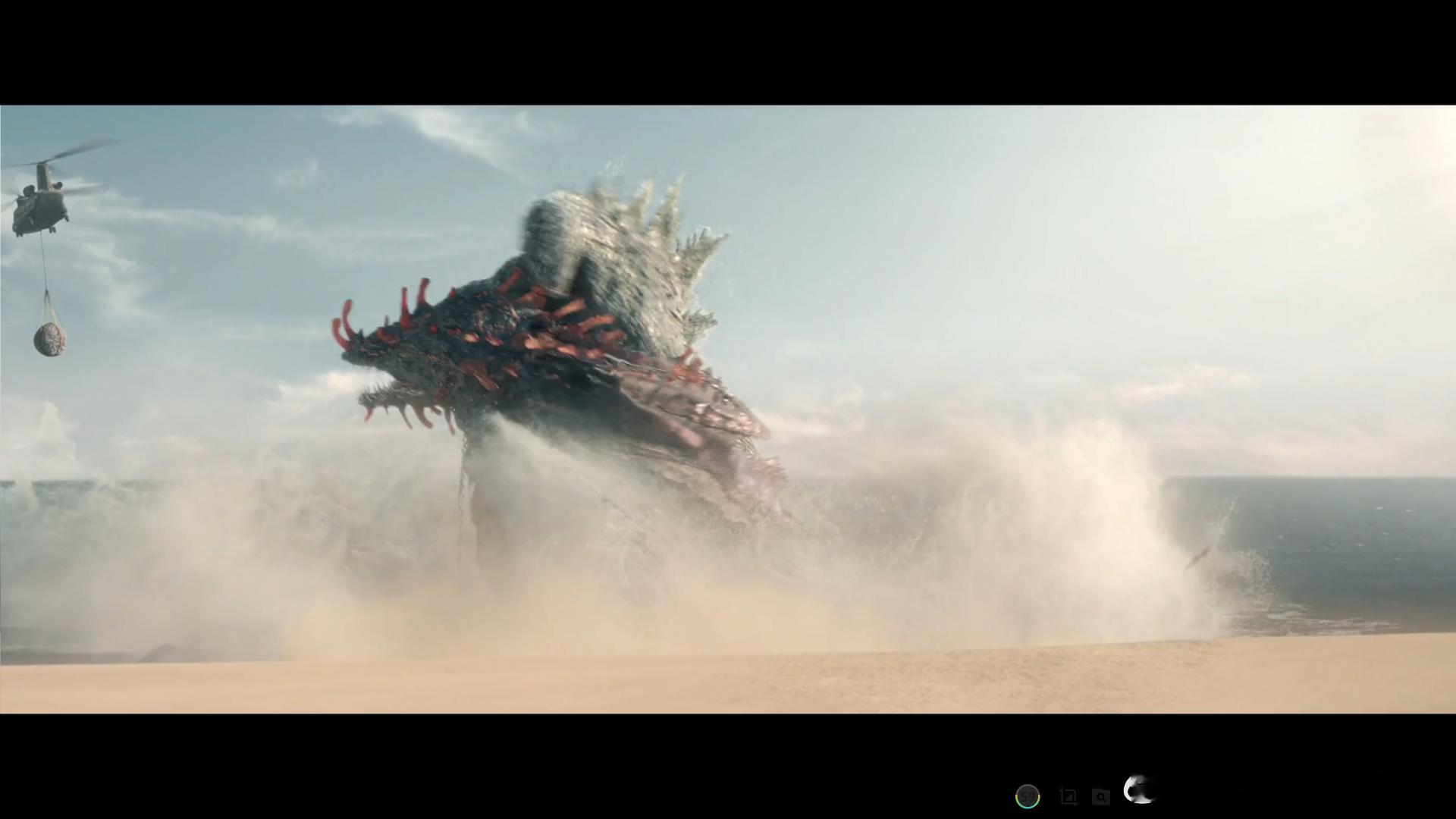 哥斯拉这个激光太猛了！ 