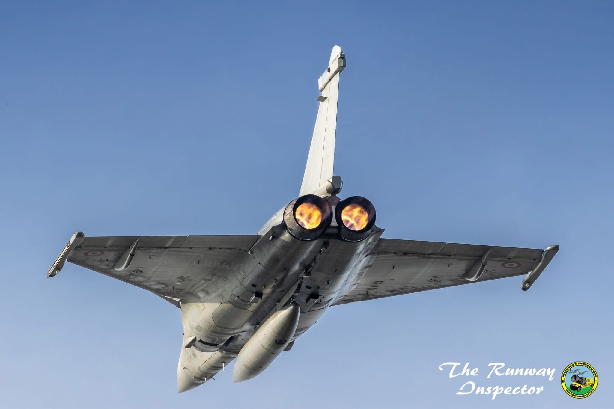 今日阵风 早安，法国空天军（AAE）阵风Photo credit: The Ru