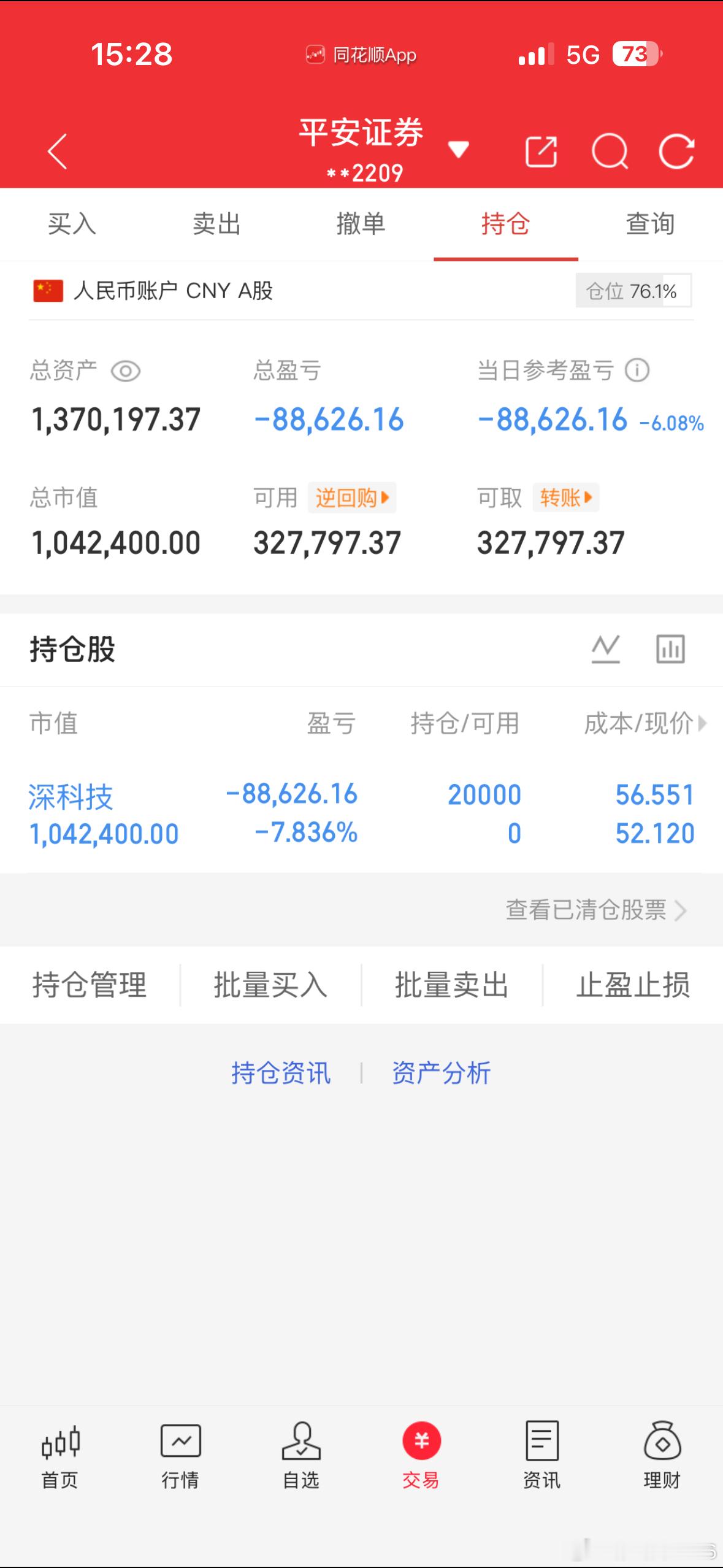 7月13日收盘记立贴为证纳入100w本挑战一年翻5倍（第 27天）！我会每天坚持